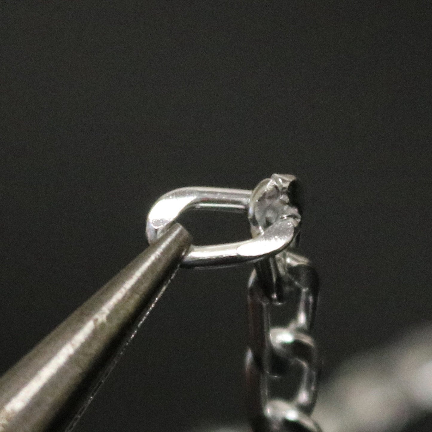 10 ft Aluminum Chain Facet Curb Chain - Silver TARNISH Resistant Tarnish FREE Anti Tarnished Silver Finished - 9x5mm 1.5mm thickness - A049