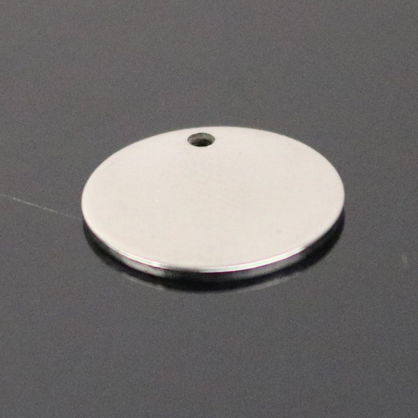 50 pcs of 18mm 3/4 inch Stainless Steel Stamping Blanks - 18mm 3/4 inch 18 gauge 1.0mm thickness - Blank Stamping Metal Flat Discs Tags