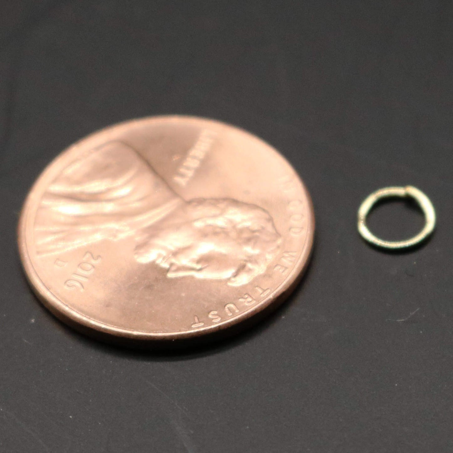 200 pcs of 5mm Thick Jump Rings - Pinky Gold (Champagne Gold) Jumpring 5x0.6mm 22 Gauge 22G Bulk Jumprings Open jump ring