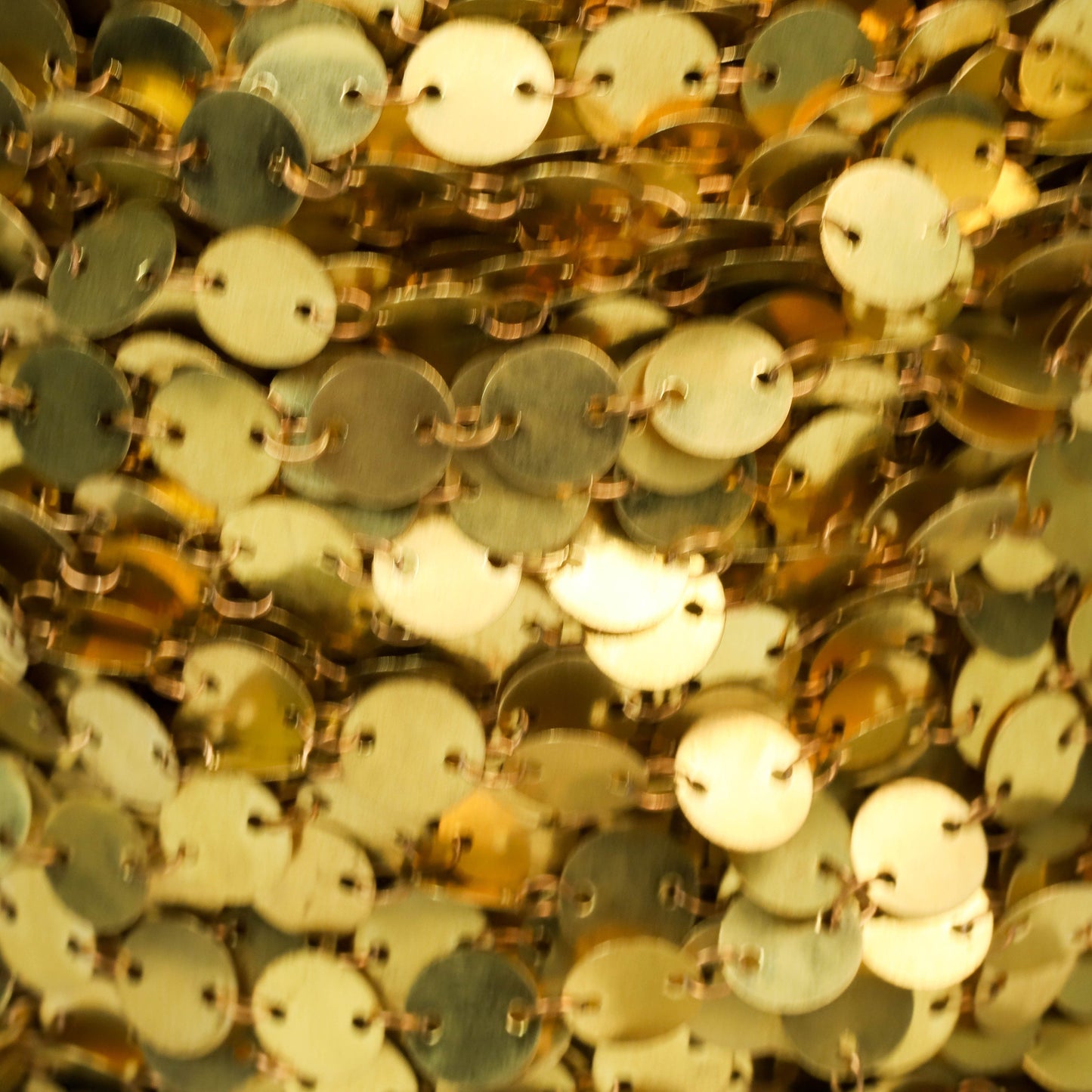 NEW New 5 feet/60 inch of Custom Chain RAW Brass Circle Chain Dangle Chain - 8mm Disc - from California USA