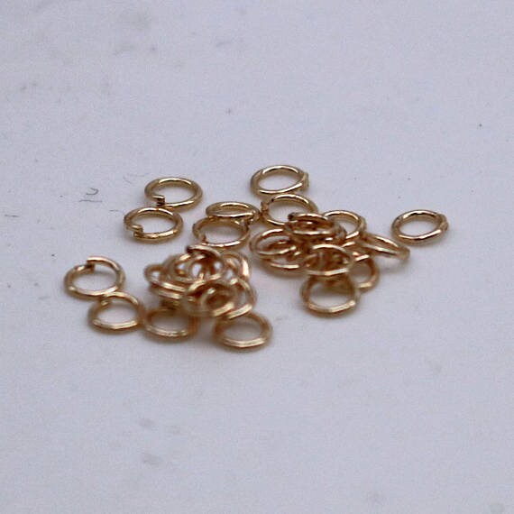 New 100 feet ROSE Gold Plated Tiny Flat Soldered Necklace Cable Chain - 2mm 2x1.4mm - Free Adequate Jumpring 100pcs - C214F