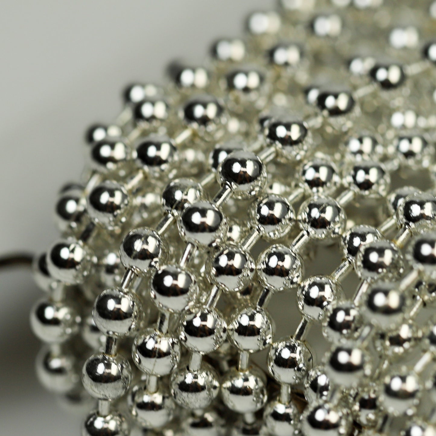 NEWnew 10 ft spool of Sterling Silver Plated BIG ball chain - 3.2mm - from California Bay Area USA - 32BALL