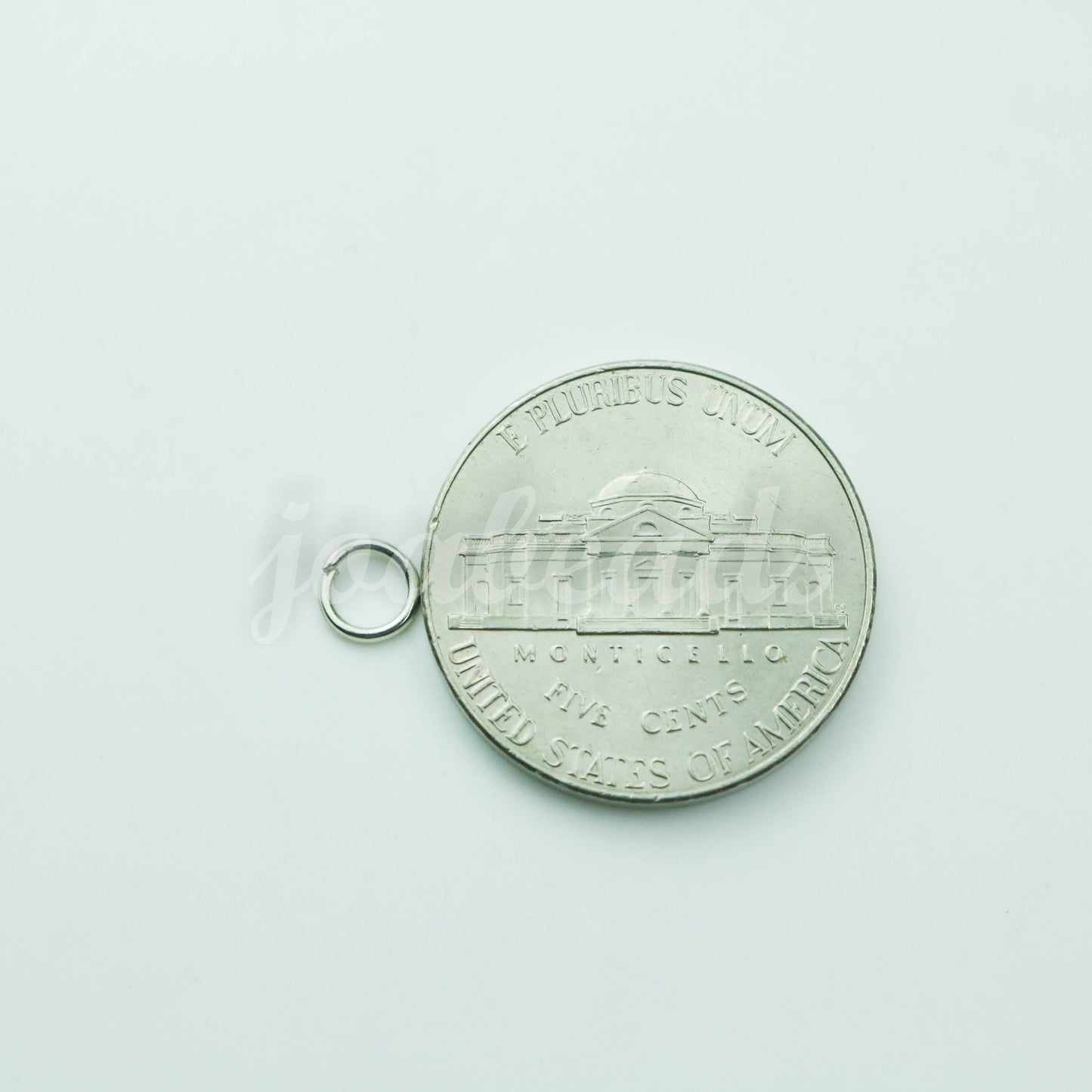 500 Pcs Rhodium Plated Jump Rings Jumprings - 5mm 21 Gauge 21G (0.7mm) - Bulk Jump Rings Wholesale Jump Rings - ship from California USA