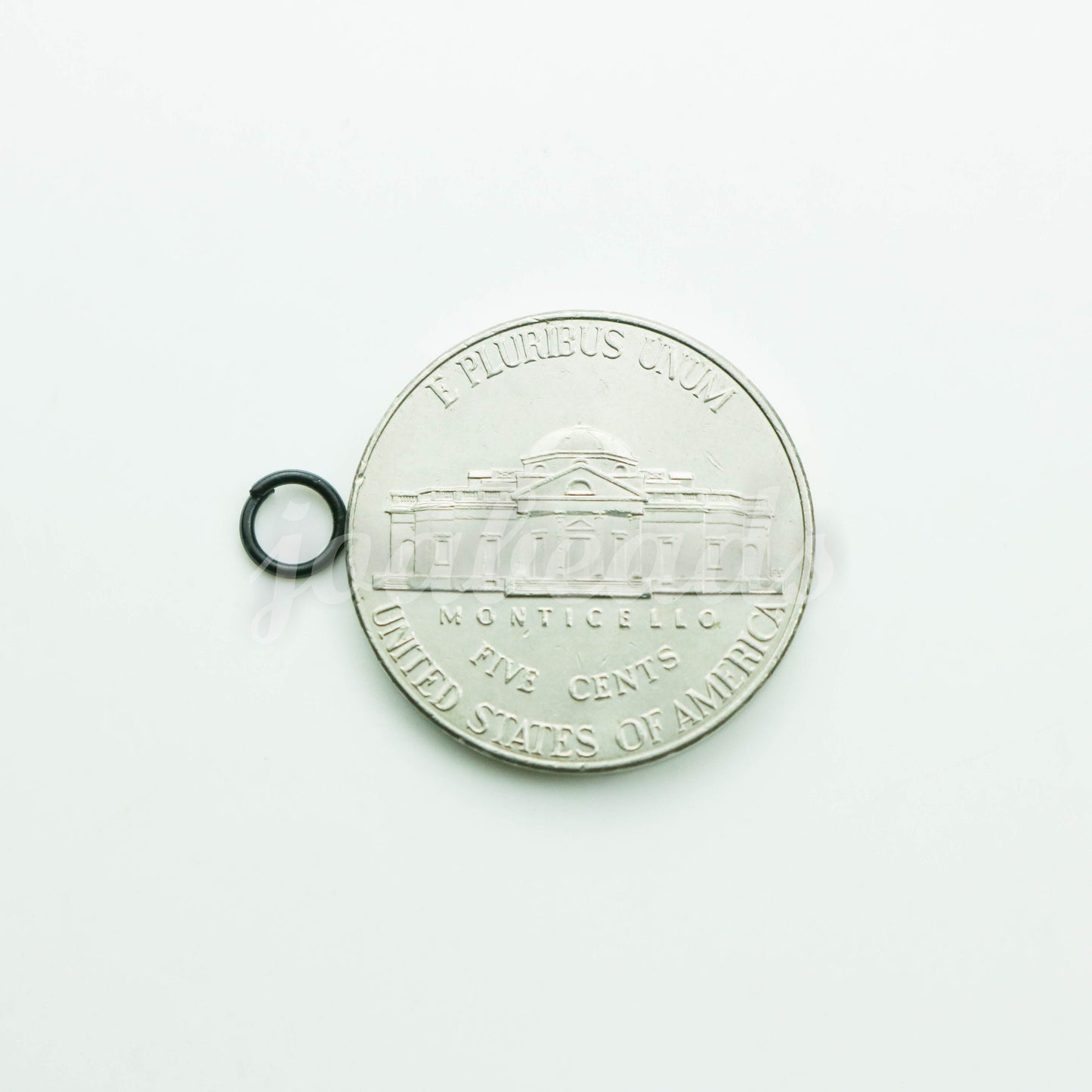 500 Pcs Black Finished Jump Rings Jumprings - 5mm 21 Gauge 21G (0.7mm) - Bulk Jump Rings Wholesale Jump Rings - ship from California USA