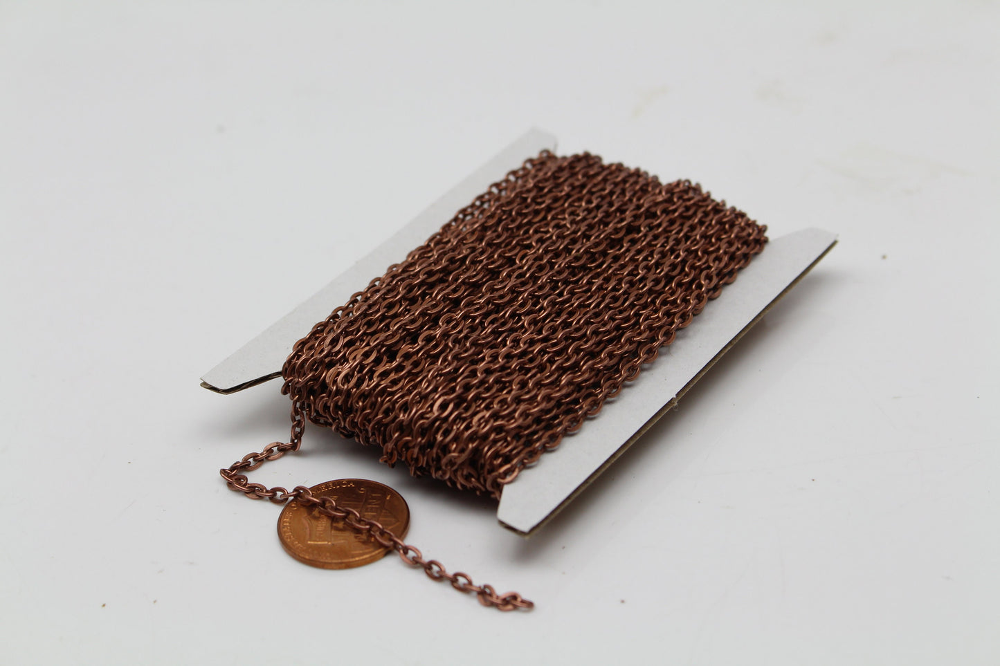 3/12/32 Feet Flat Cable Chain - Antique Brass/Antique Copper/Rhodium/Gunmetal/Chamagne Gold/Black Plated - 3.7x2.5mm Unsoldered Link - 3725