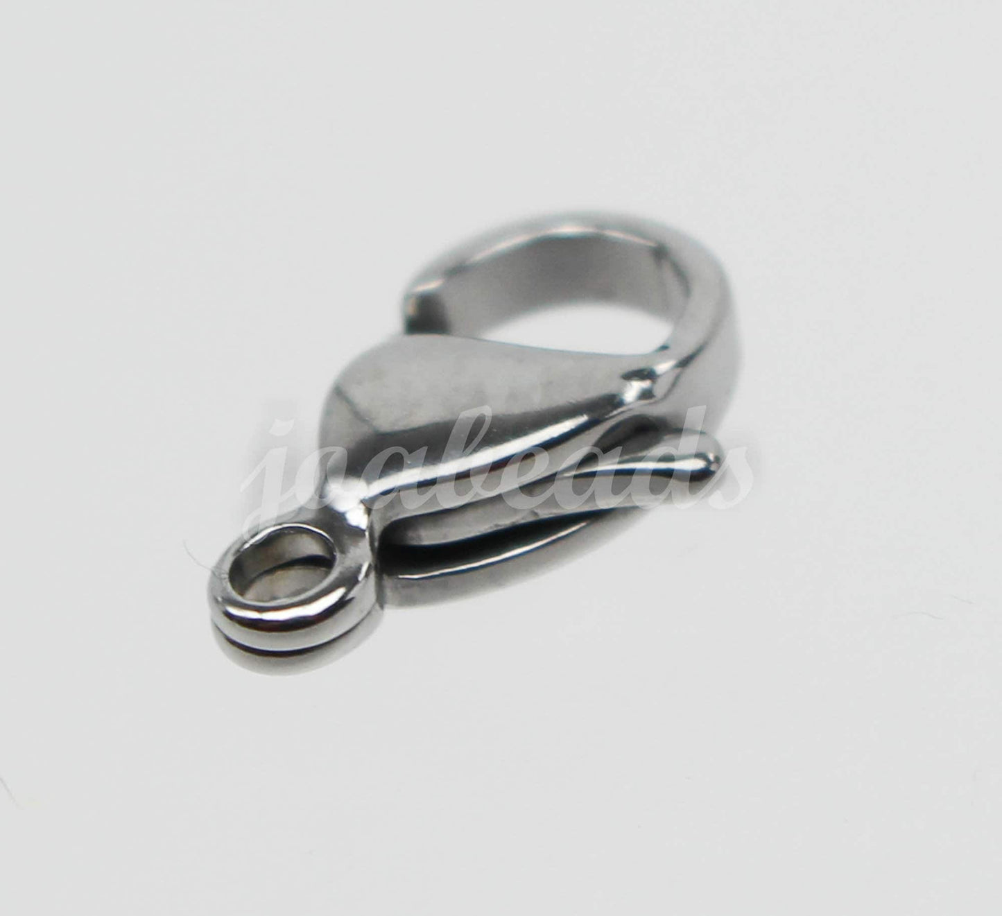 Stainless Steel Lobster Clasp - 15mm - 15x9mm - Solid Stainless Steel - Jewelry Class Quality - Hand Polished - 13mm/12mm/10mm Option STLOB