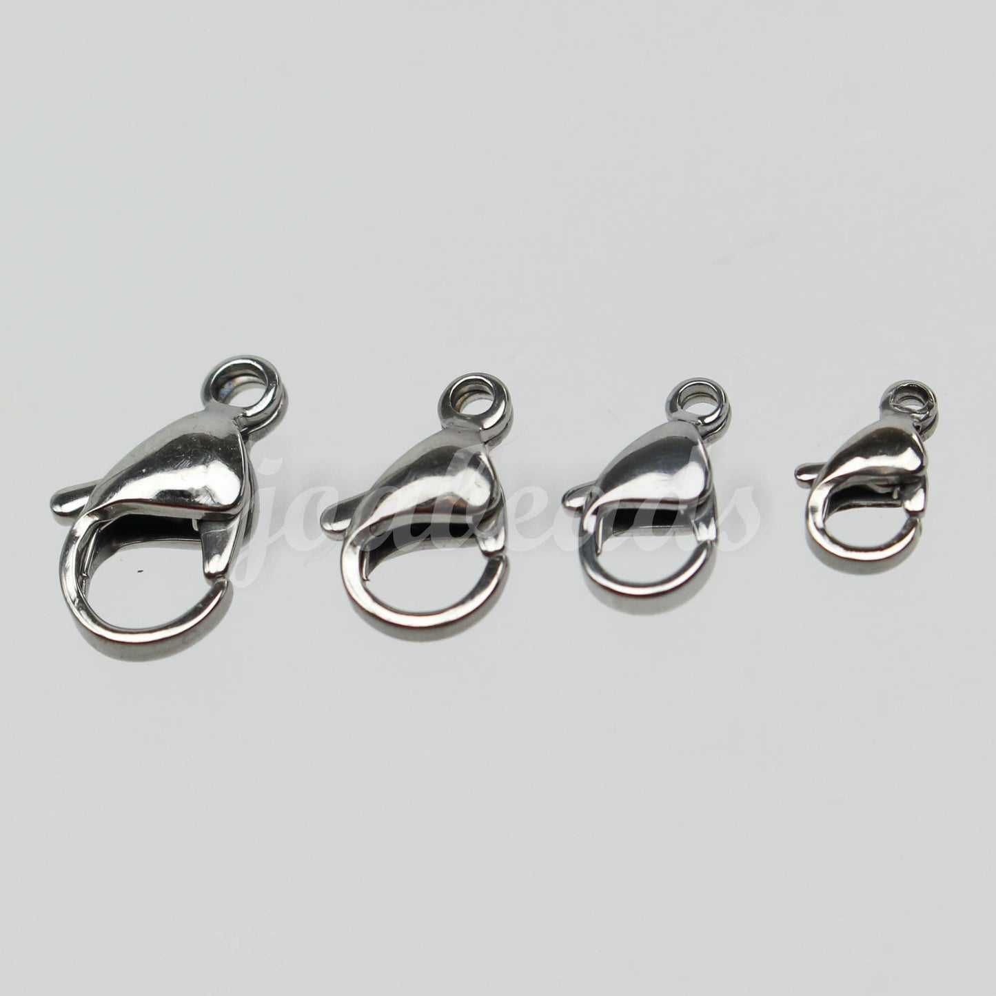 Stainless Steel Lobster Clasp - 12mm 12x7mm - Solid Stainless Steel - Jewelry Class Quality - ALL Hand Polished High Qualtity Lobster STLOB