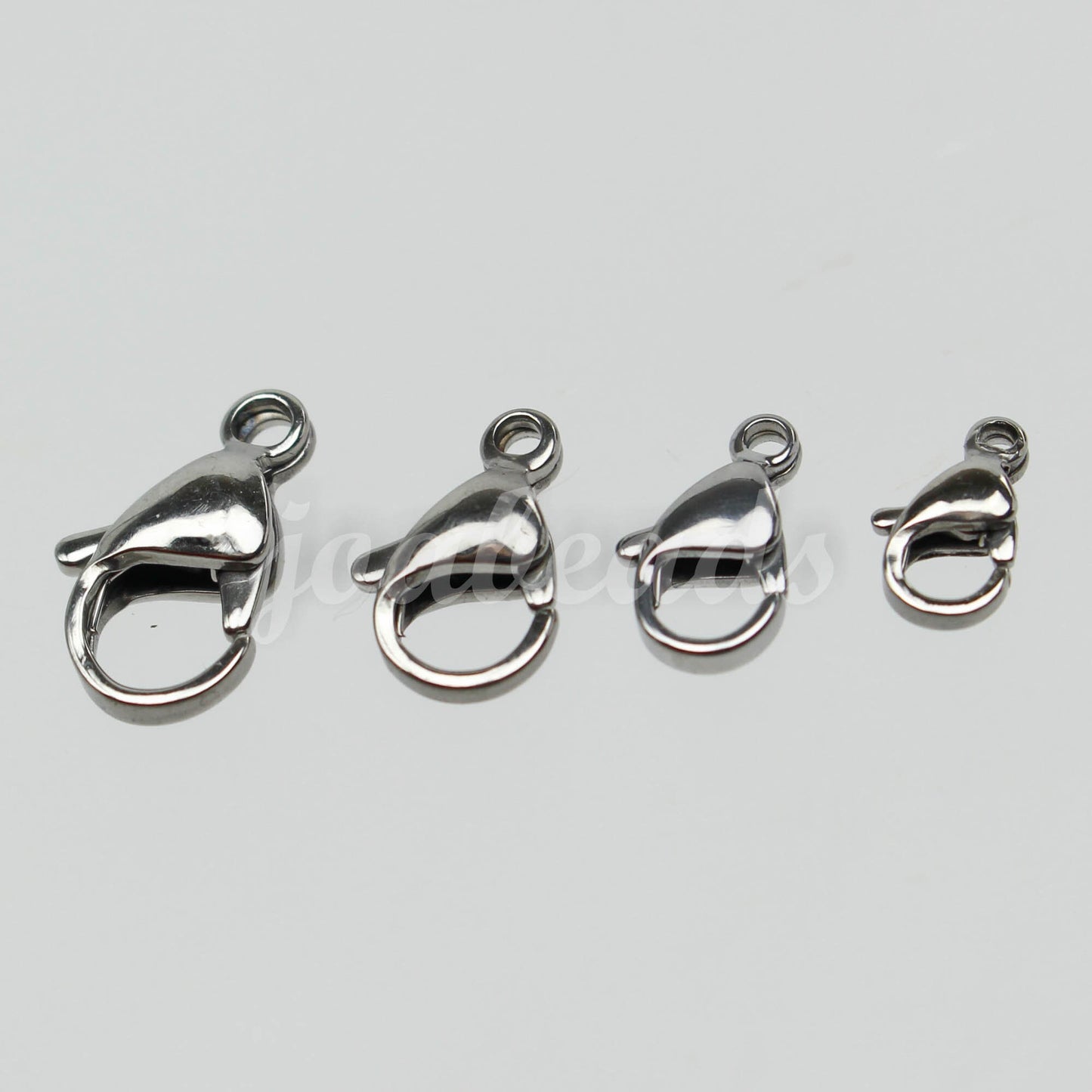 Stainless Steel Lobster Clasp - 10mm 10x6mm - Solid Stainless Steel - Jewelry Class Quality - ALL Hand Polished High Qualtity Lobster STLOB