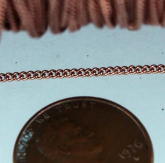 10/32/50/100/300 Feet with FREE Jumpring (100 pcs) of Curb Chain - Micro Dainty Tiny Small Curb Chain - 1.35mm Soldered Link - 1.35S