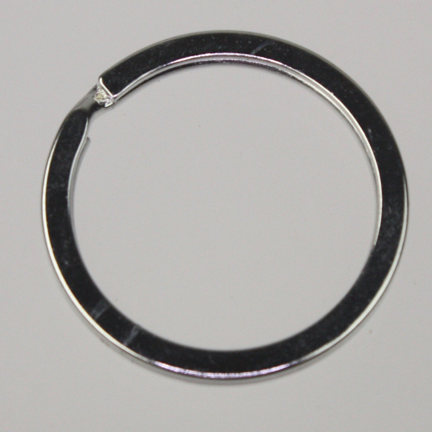 SALE Sale 20 pcs of rhodium Plated Split Ring Keyring Key Chain Fob - 30mm - ship from California USA