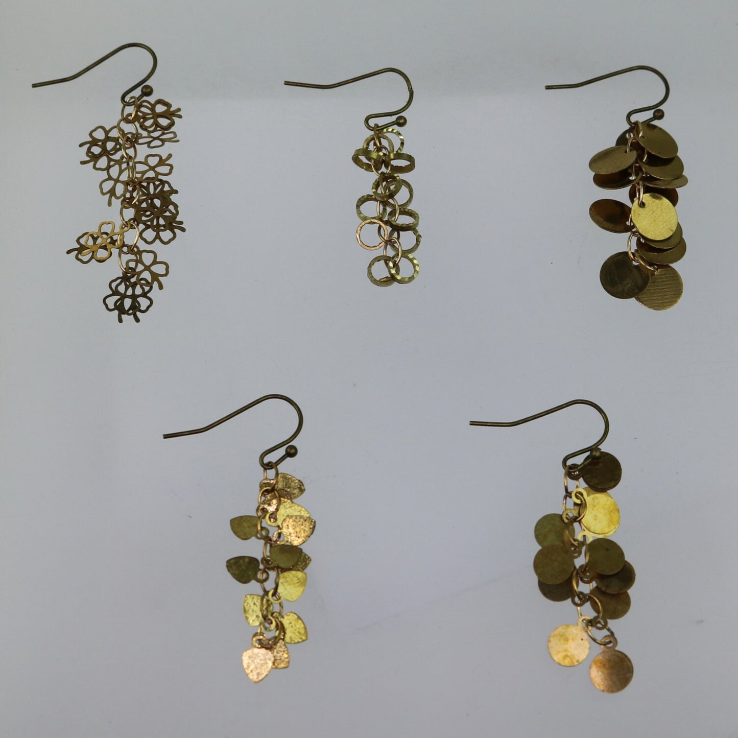one Foot Antique Bronze Chain with Disc Coin - 6.2mm for Earring Bracelet Necklace - ship from California USA