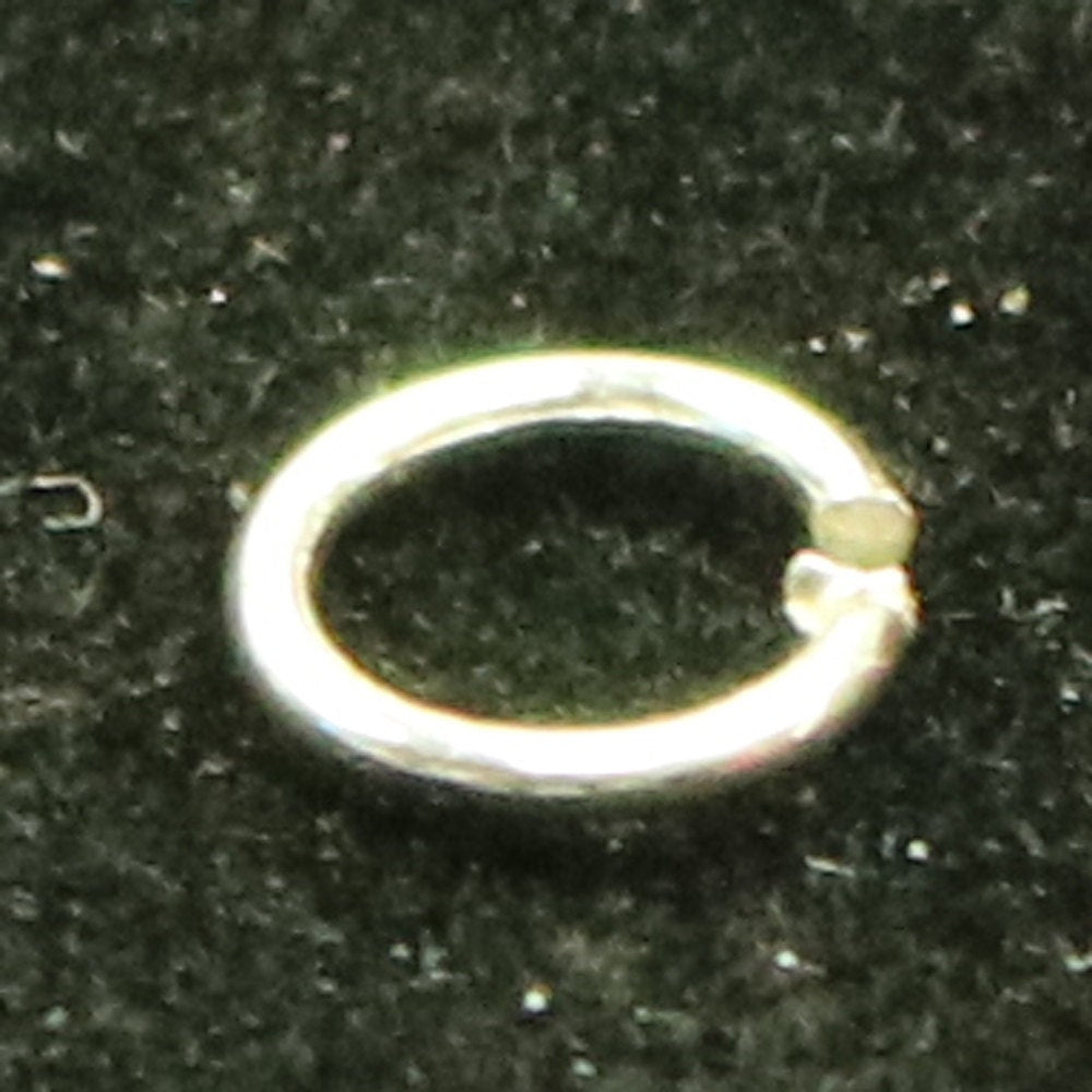 20 Silver Open Jump Rings - 6mm 20Gauge 20G 0.8mm - Sterling Silver Open Jumprings