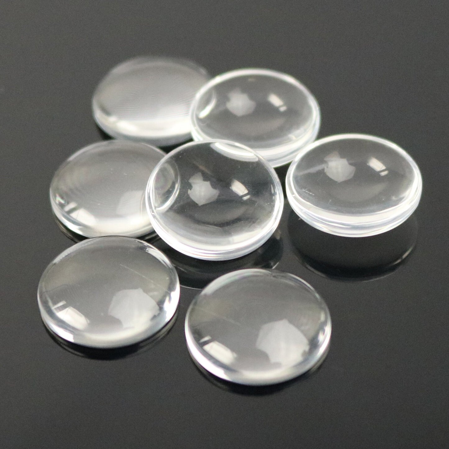 12 Zodiac Sign Pendant BEZELS with GLASS Magnifying Domes Cabochon - 5 sets 10 pcs - 16mm 5/8 inch Antique Brass Bezel and Circle Domed