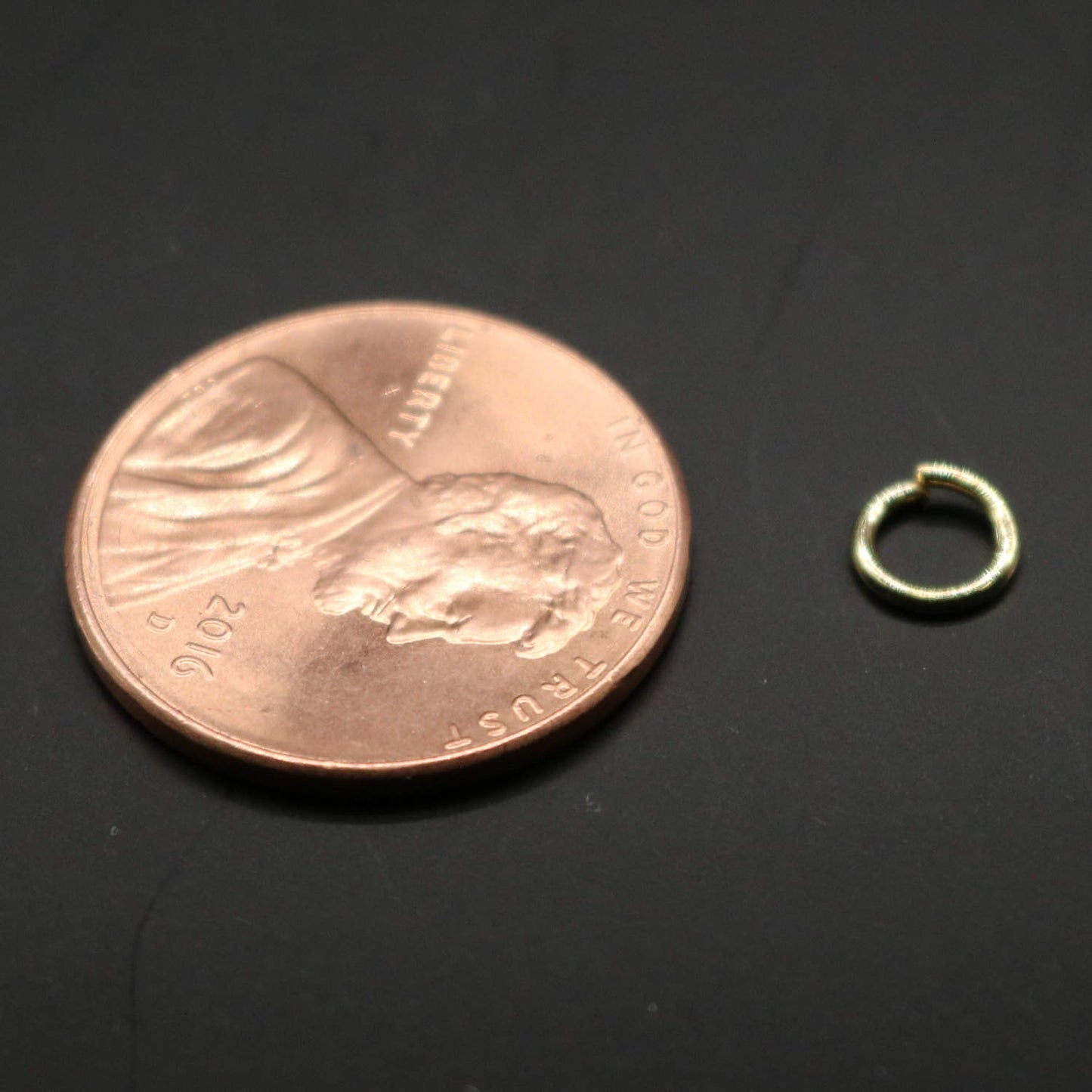 200 pcs of 5mm Thick Jump Rings - Pinky Gold (Champagne Gold) Jumpring 5x0.8mm 20 Gauge 20G Bulk Jumprings Open 8x5mm