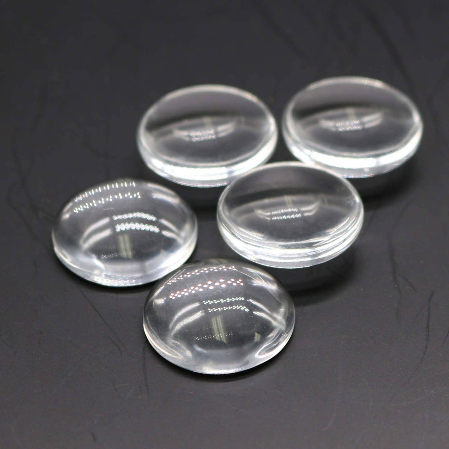 RUDDER Bezel with 20mm GLASS Magnifying Domes Cabochon - 5 sets 10 pcs - 32mmx27mm Antique Silver - KB04- We are USA Seller from California