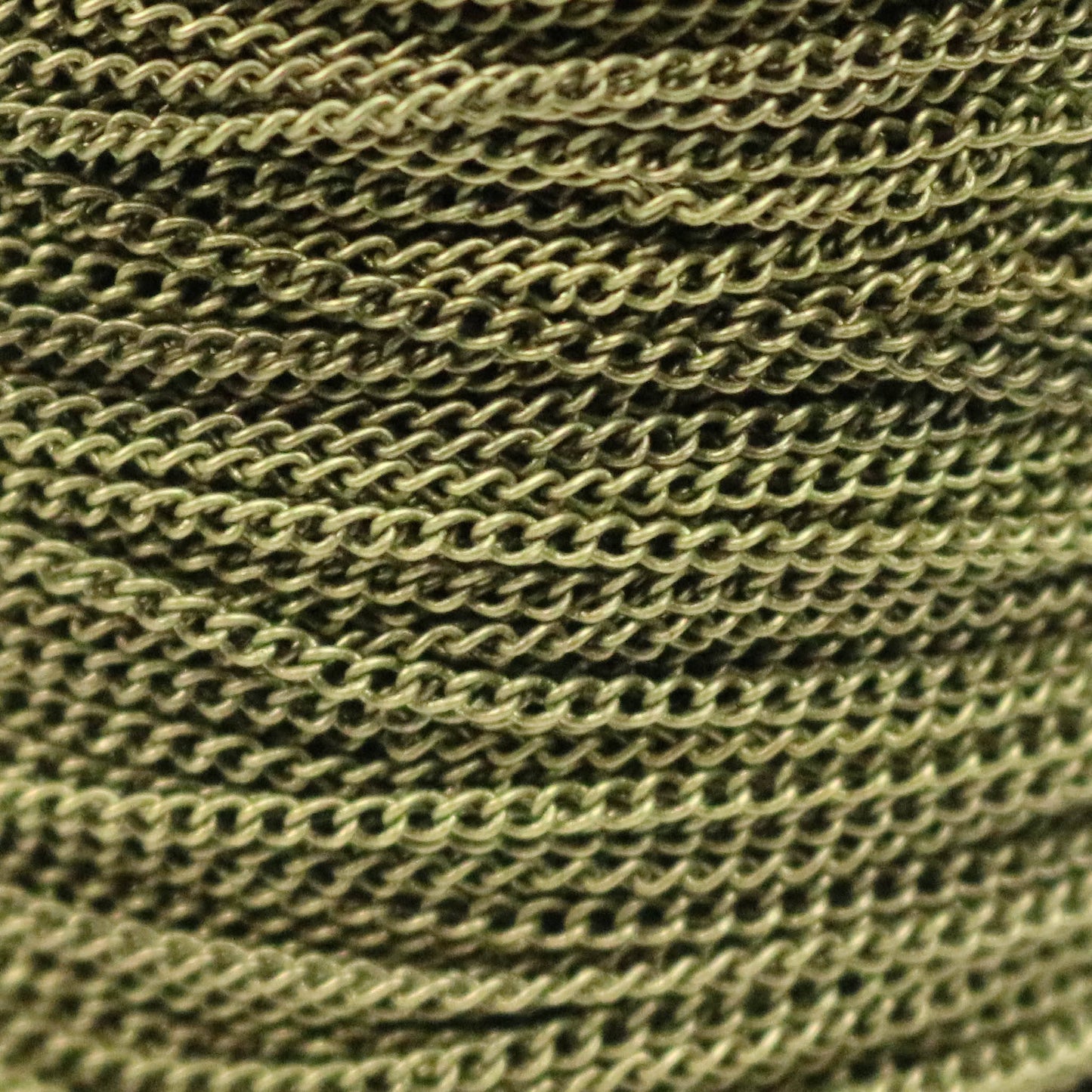 NEWnew 10 ft Antique Brass Bronze Solder LARGE Link Curb Chain VINTAGE Style - 1.6mmx2.0mm SOLDERED Link - 1.6L
