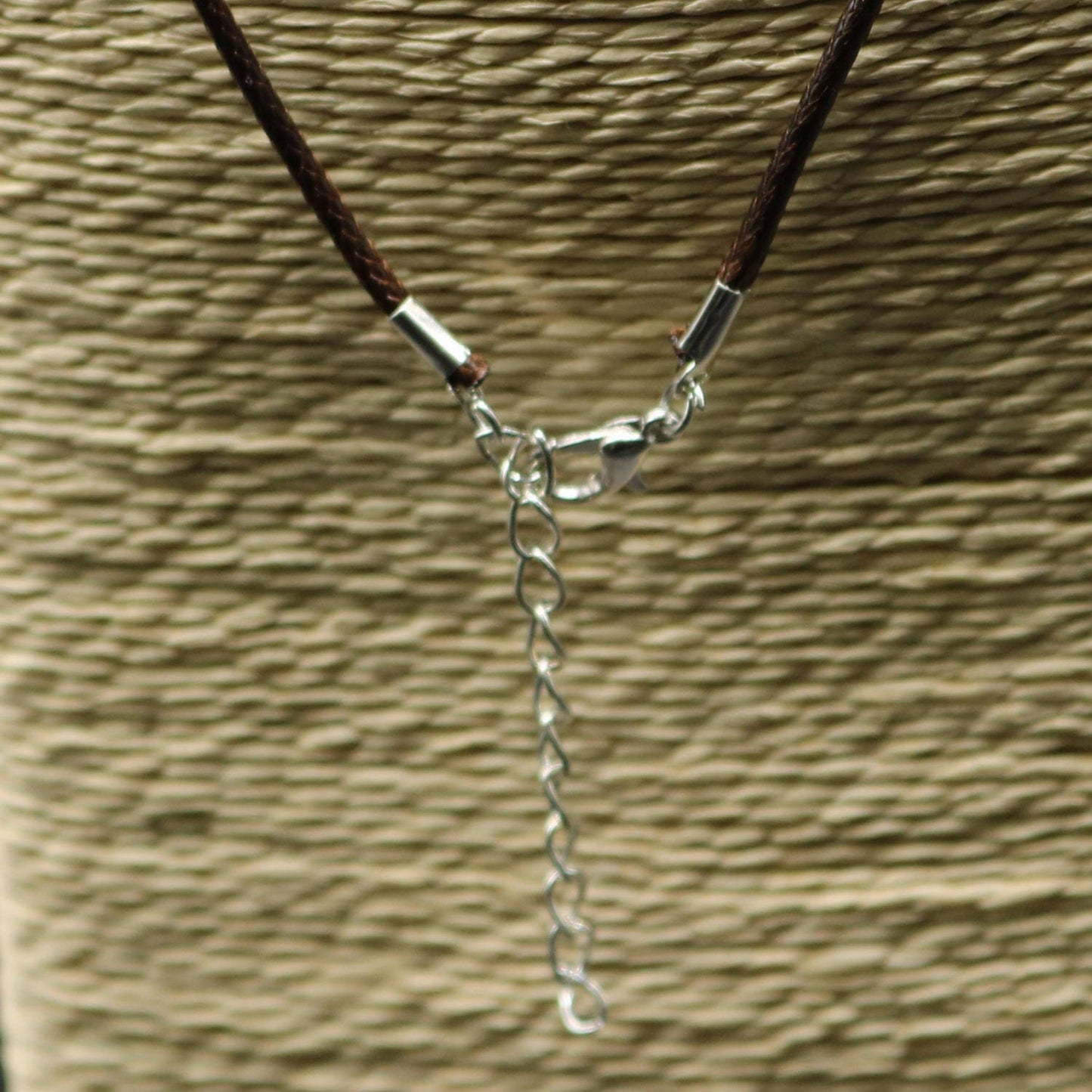 1/5/10/25/50/100pcs 1.5mm/2.0mm 18-20 inch adjustable compressed cotton quality necklace cord - Dark Brown / Coffee