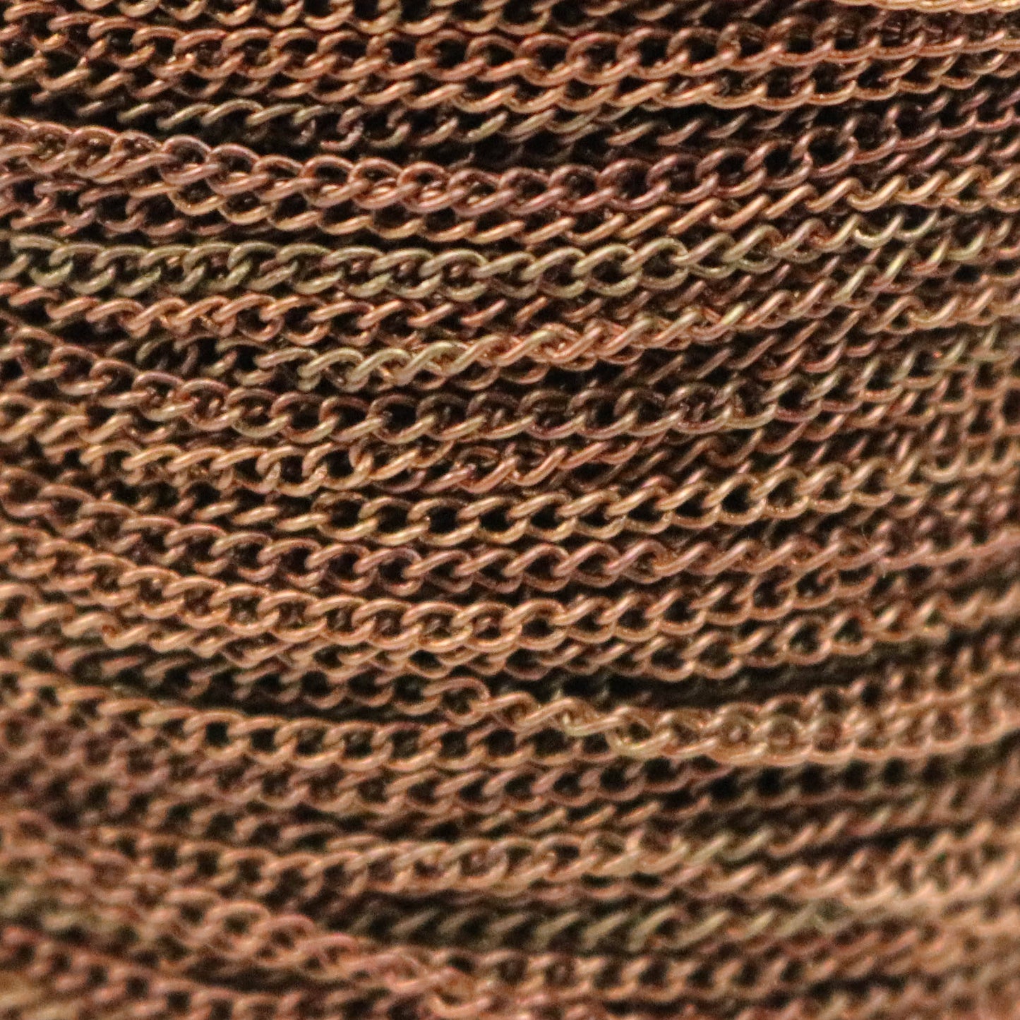 NEWnew 32 ft Antique Copper Solder LARGE Link Curb Chain VINTAGE Style - 1.6mmx2.0mm SOLDERED Link - 1.6L