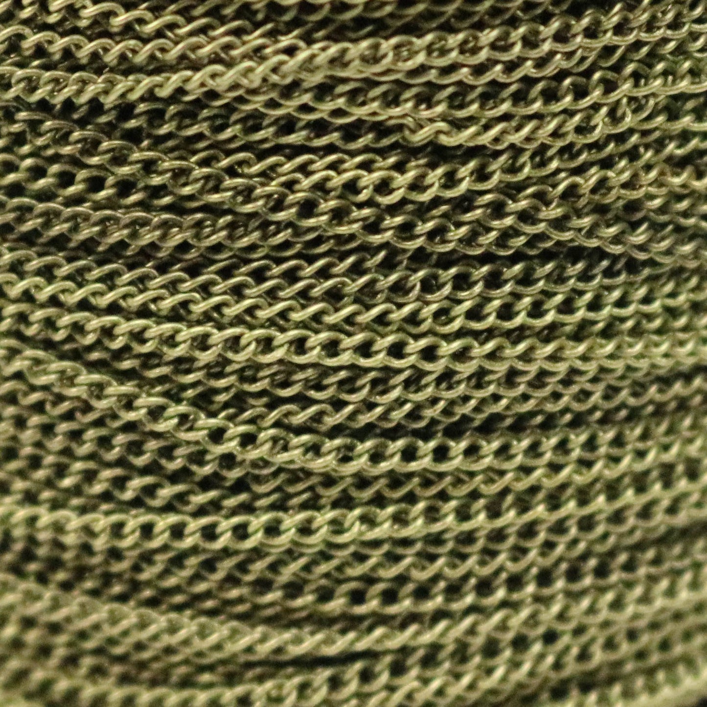 NEWnew 100 ft Antique Brass Bronze Solder 1.6mm LARGE Link Curb Chain VINTAGE Style - 1.6mmx2.0mm SOLDERED Link - 1.6L