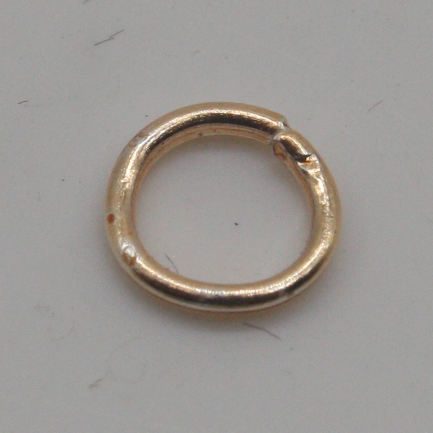 Anti Tarnish FREE Rose Gold Plated - 100 pcs of 5mm20G 20 Gauge 0.8mm Thick Jump Rings - Jump Ring 5x0.8mm FLAT Cut Bulk Open - AT8x6