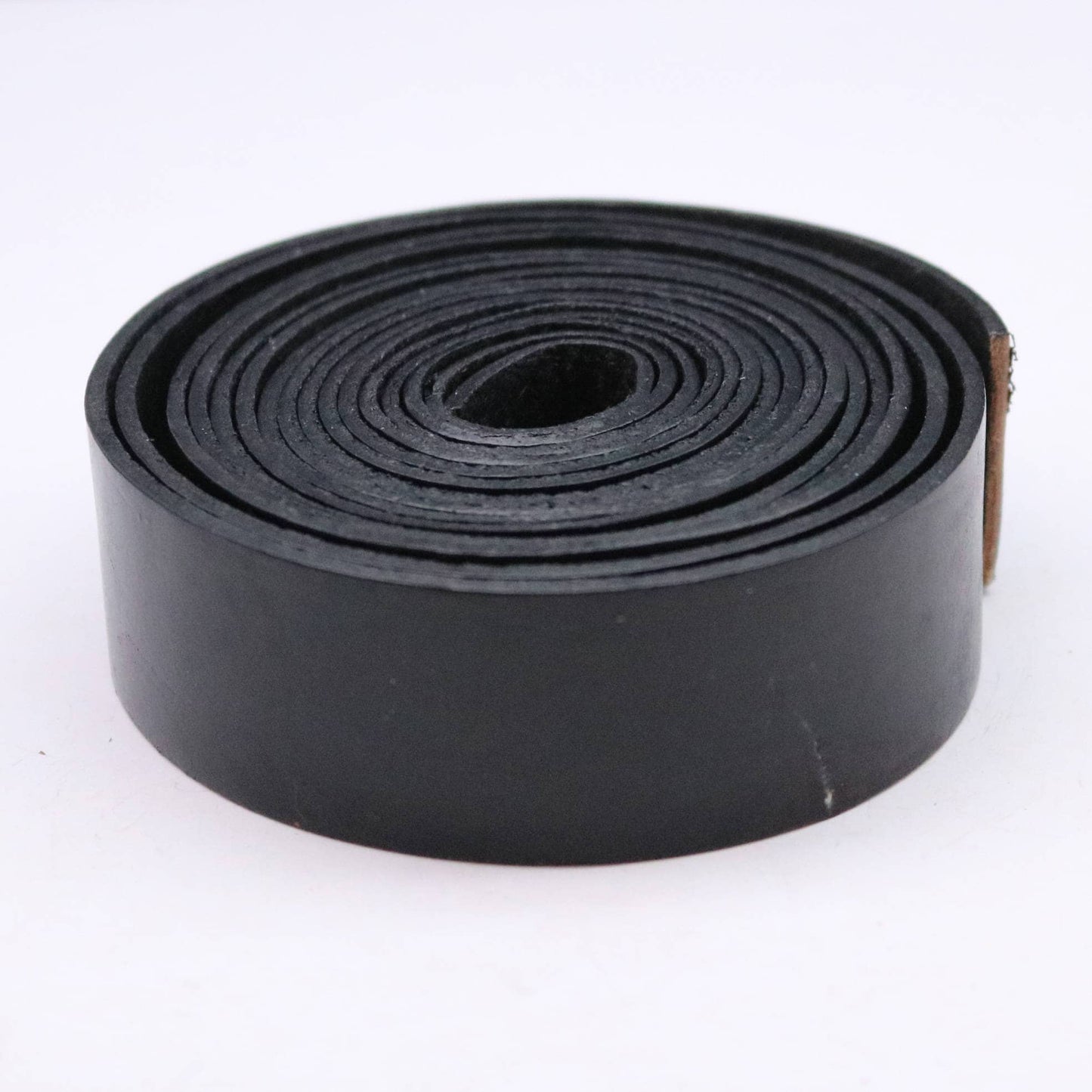 1 inch x 36" Black Genuine Leather Strap - Premium Quality Real Leather - 3 Feet Long - 1 Inch / 25mm Flat Strip - Ship from California USA