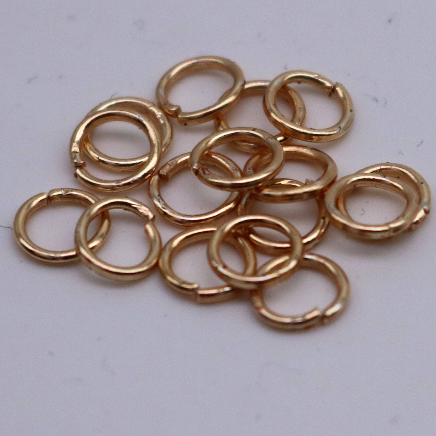 100 pcs 5mm Jump Rings, TARNISH Resistant Tarnish FREE Anti Tarnished Rose Gold, Jump Rings Open 5x0.8mm 20 Gauge 20G - AT8x5