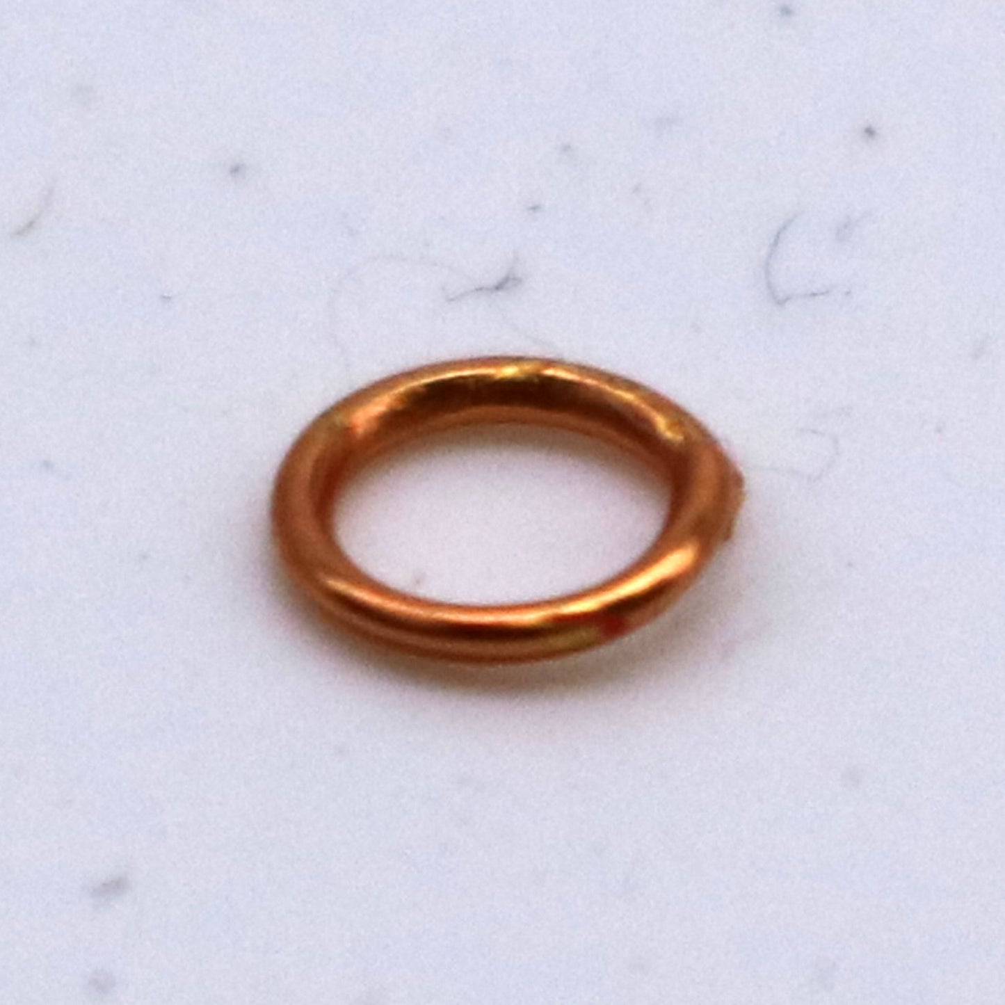 200 pcs 4mm Jump Rings, TARNISH Resistant Tarnish FREE Anti Tarnished Copper, Jump Rings Open 4x0.6mm 22 Gauge 22G Bulk Jumprings - ATO6x4