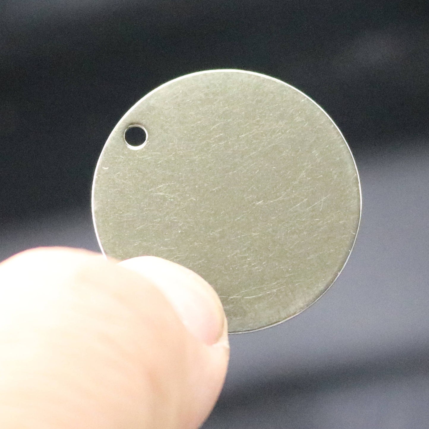 10 pcs of Stainless Steel Stamping Blanks Disc - 30mm 18 gauge 1.0mm thickness - Blank Stamping Metal Flat Discs Tags