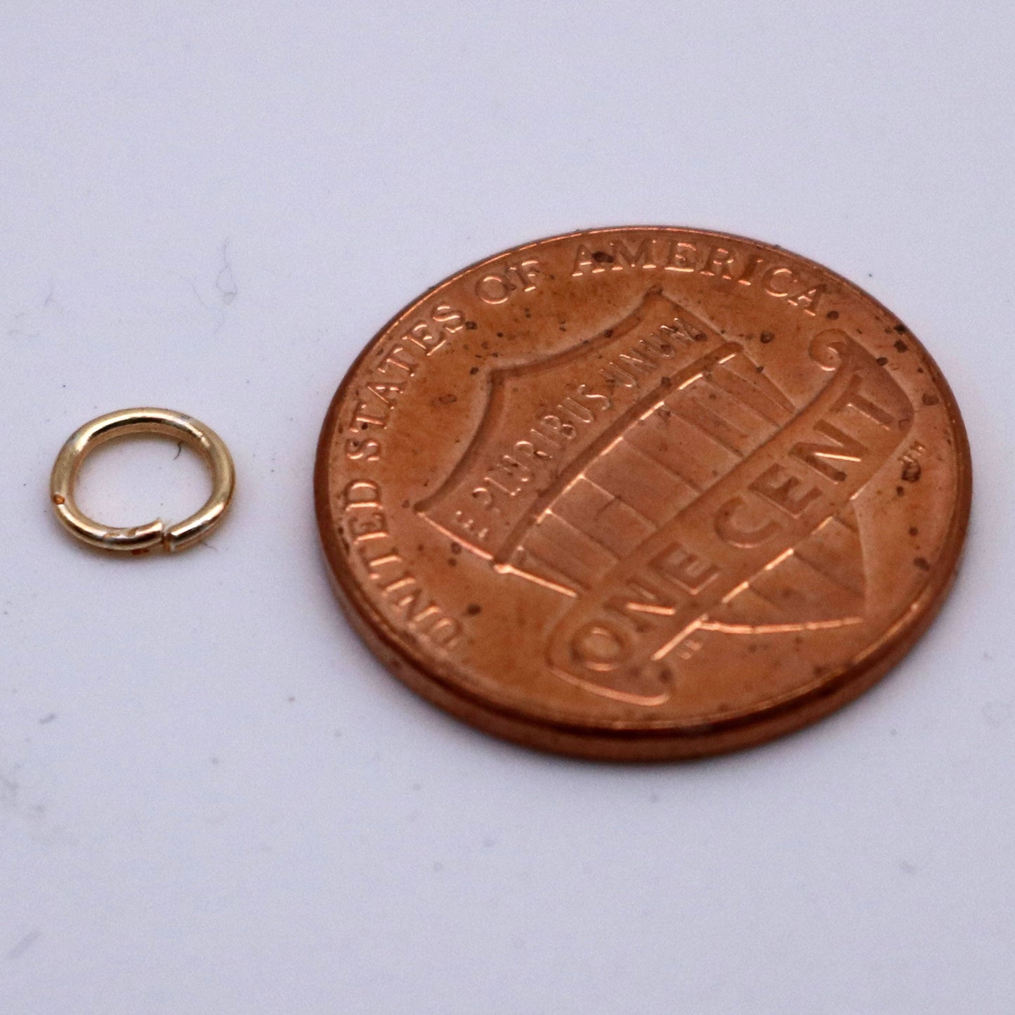 100 pcs 5mm Jump Rings, TARNISH Resistant Tarnish FREE Anti Tarnished Rose Gold, Jump Rings Open 5x0.8mm 20 Gauge 20G - AT8x5