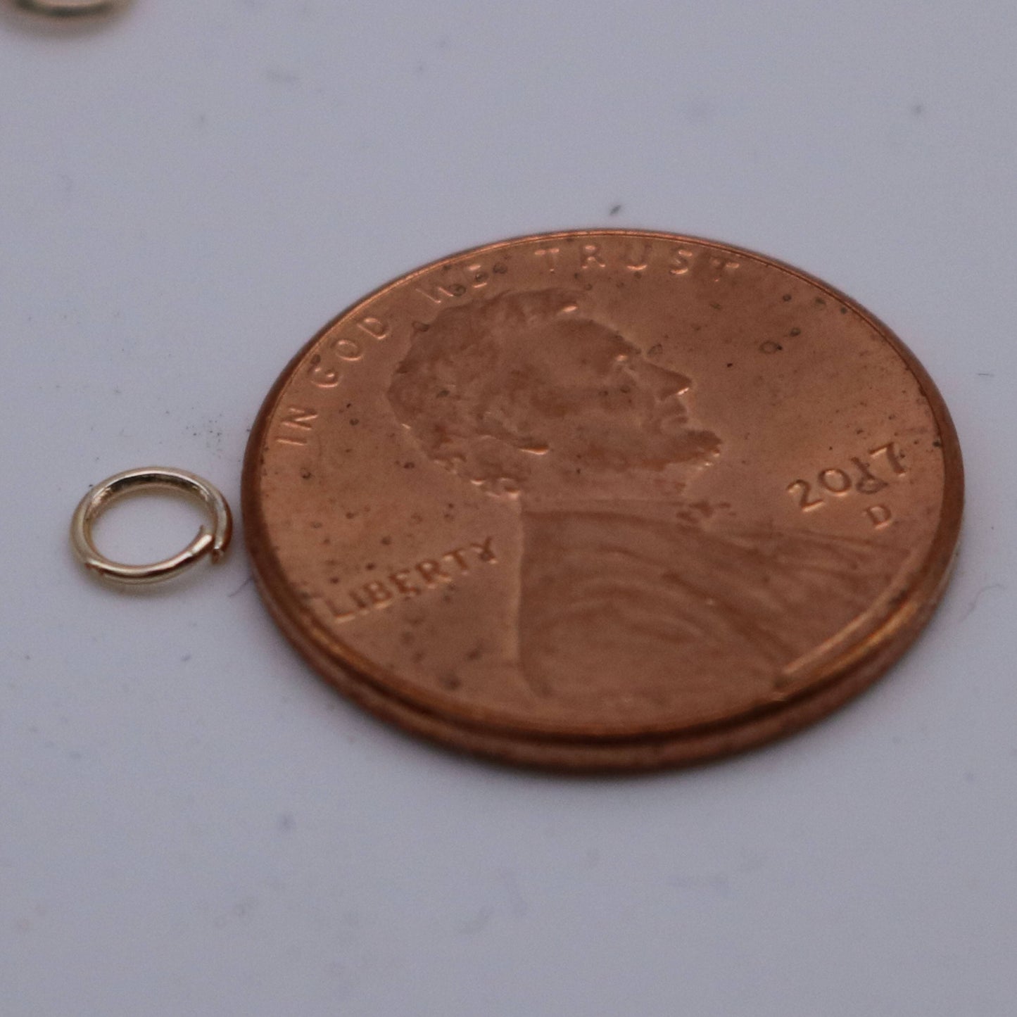 200 pcs 4mm Jump Rings, TARNISH Resistant Tarnish FREE Anti Tarnished Rose Gold, Jump Rings Open 4x0.6mm 22 Gauge 22G Bulk - ATO6x4