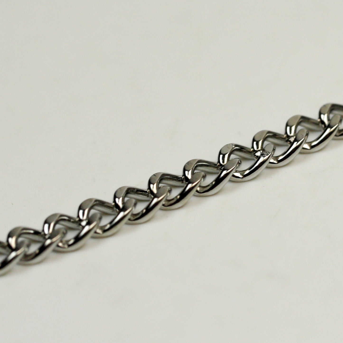 New 30 Ft of Stainless Steel Chunky Curb Chain bulk - 5.1x7.1mm 1.4mm about 15G 15 Gauge Curb Chain Necklace Bracelet Link