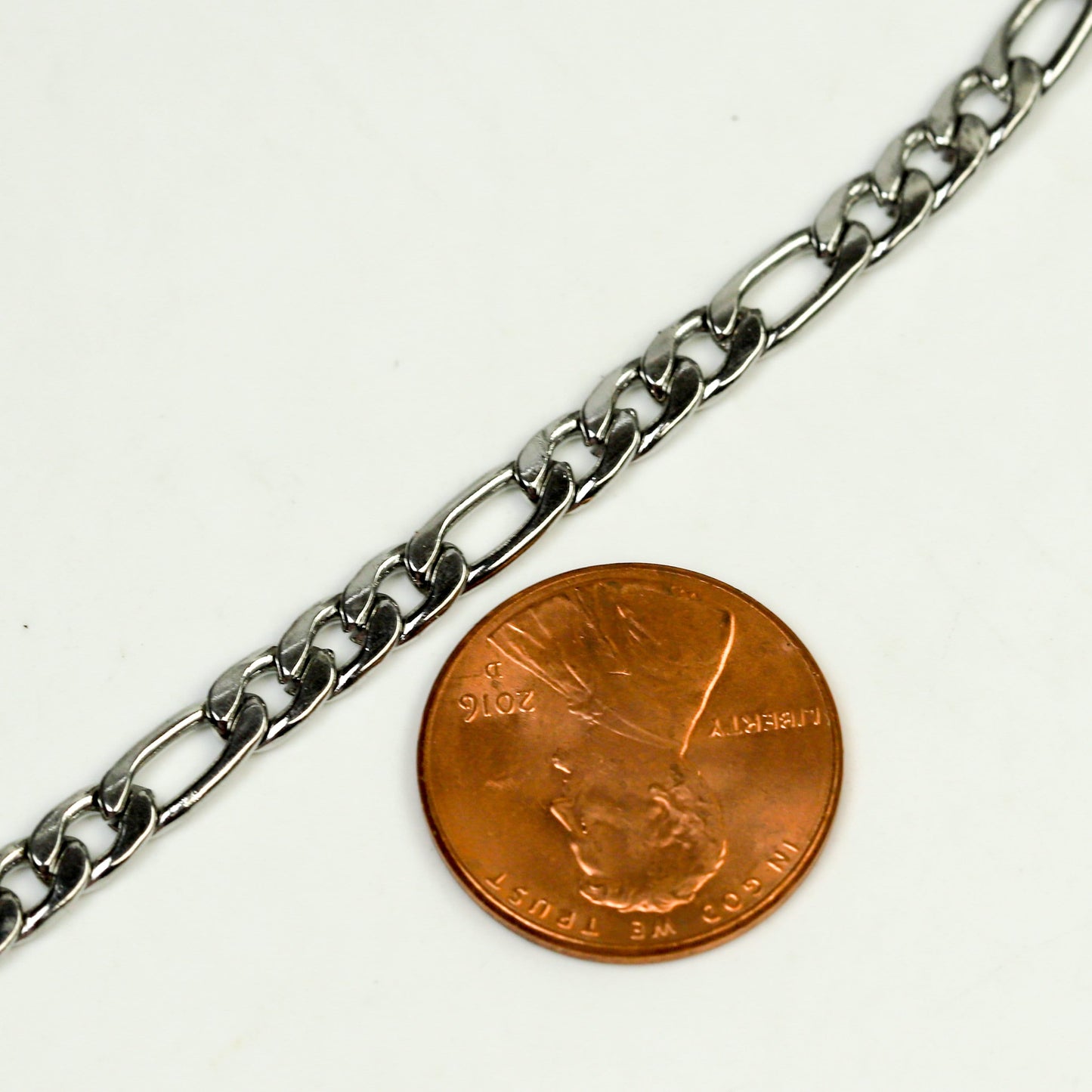 103 ft of Surgical Stainless Steel Mens NK 3:1 Curb Chain - 4.2mm 1.2mm 16G Unsoldered Link Hip Hop Cool Style - ST42NK31 - ST42NK11