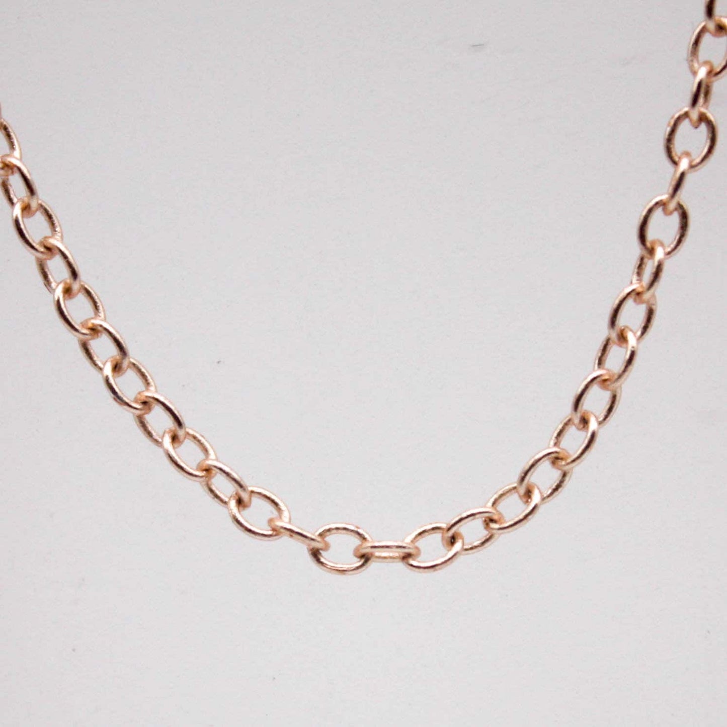 300 feet TARNISH Resistant Tarnish FREE Anti Tarnished - Champagne Gold Plated Cable Chain - 2x2.5mm SOLDER - Small Soldered AT225