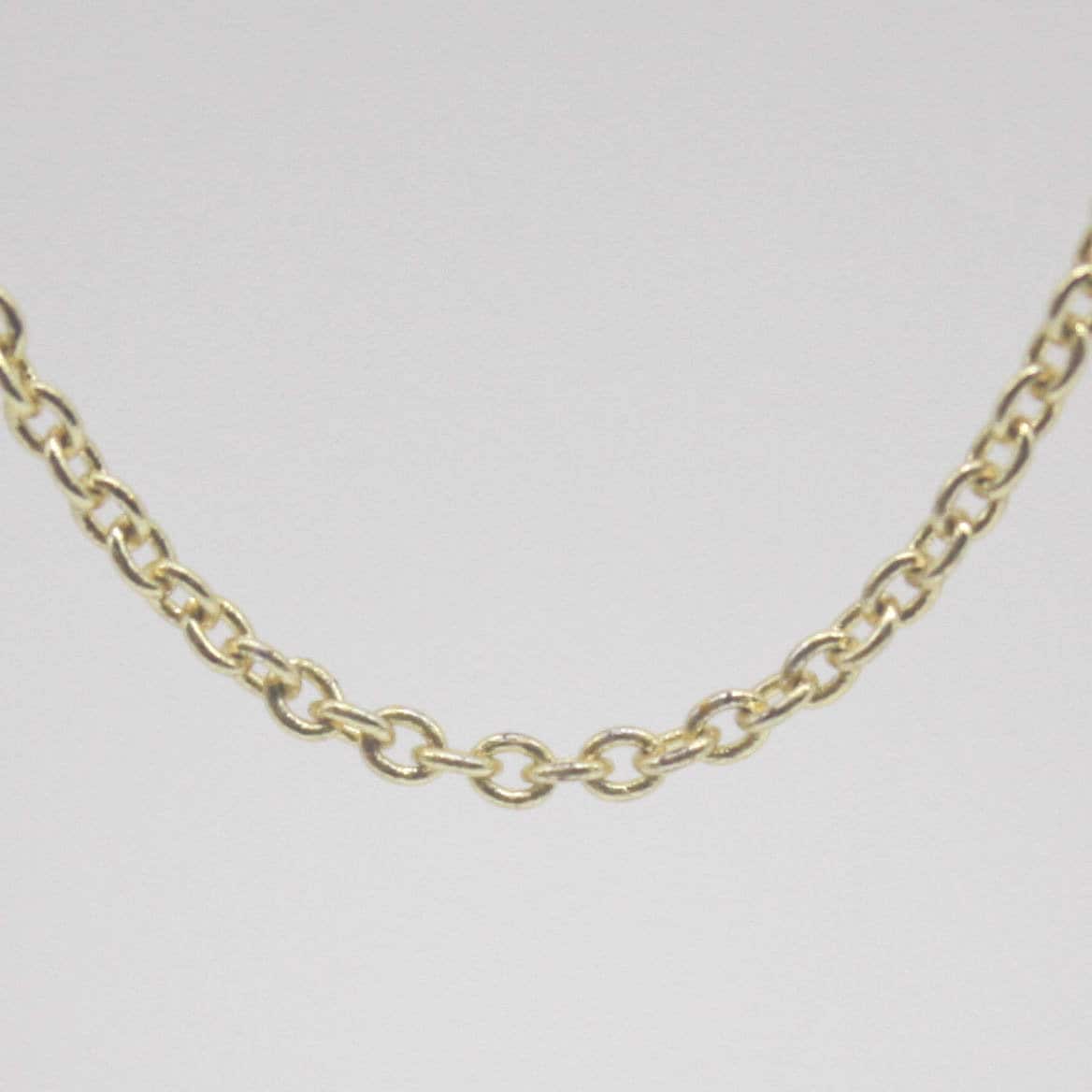 300 feet TARNISH Resistant Tarnish FREE Anti Tarnished 18K Gold Plated Dainty Chain - 1.6x1.4mm SOLDER - Oval Soldered - AT1614S