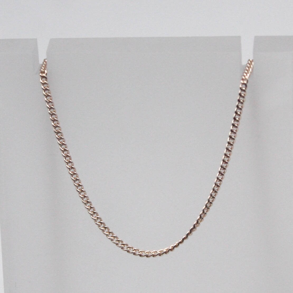 300 Ft Non TARNISH Curb Chain - Champagne Gold Plated Micro Curb Chain - 1.3mm SOLDER - Anti Tarnish Free Resistant Chain - AT1.3S