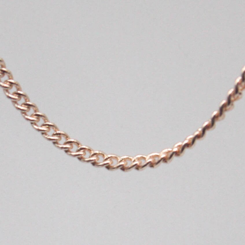 300 Ft Non TARNISH Curb Chain - Champagne Gold Plated Micro Curb Chain - 1.3mm SOLDER - Anti Tarnish Free Resistant Chain - AT1.3S