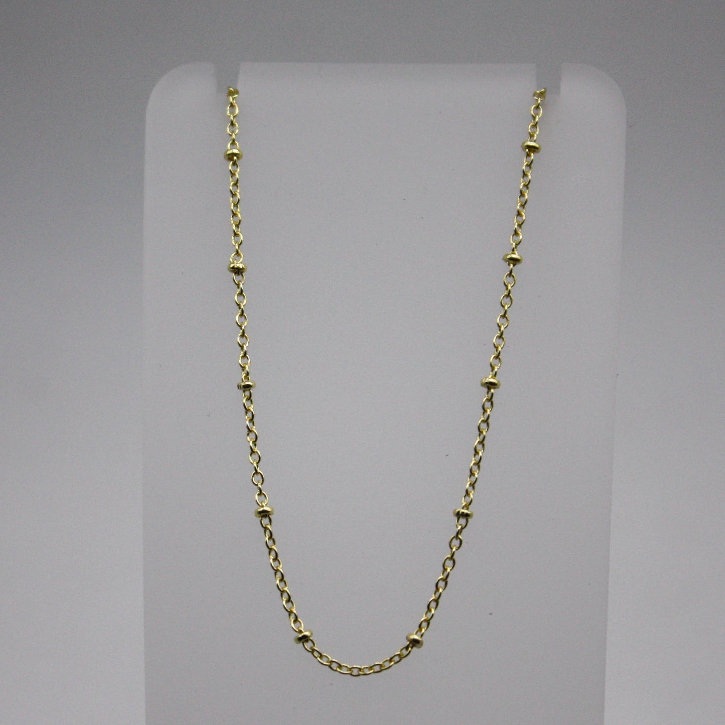 3 feet TARNISH Resistant Free Anti Tarnished SATELLITE Rose Gold Plated Ball Cable Chain - 2.0x1.4mm SOLDER - Soldered Link - AT2014SAT