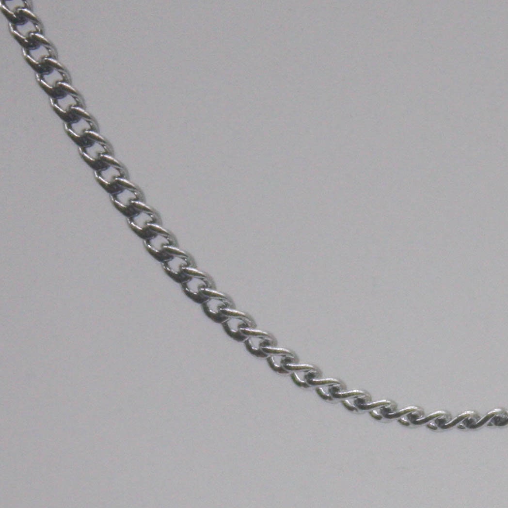 100 feet Stainless Steel SOLDERED MICRO Tiny Curb chain - 1.0mm Width Soldered Link Surgical Stainless Steel 316L Sturdy tiny curb chain