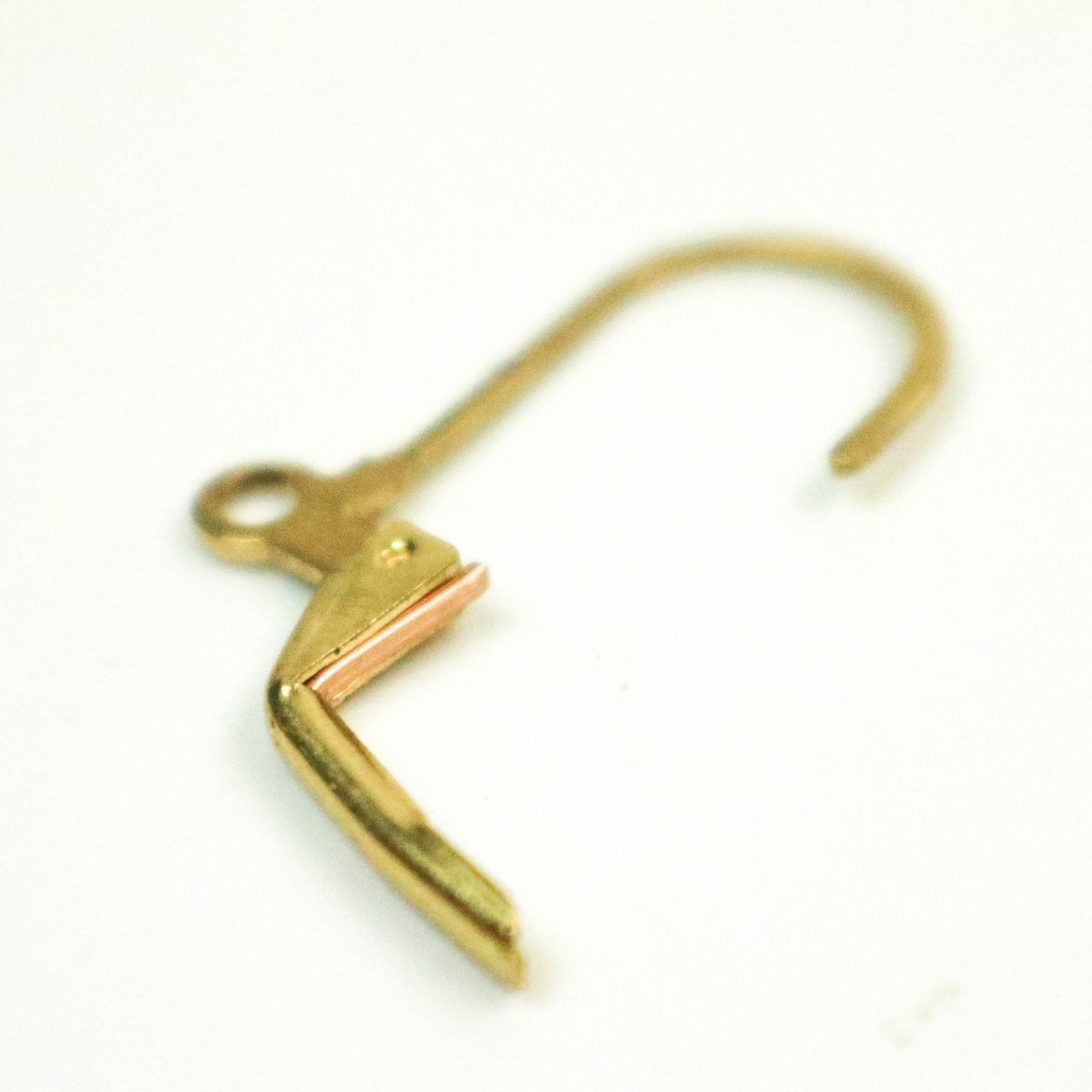 50 Pcs of Gold Plated LONG D Lever back Earrings Earwire - 10.5X19mm - Ship from California USA