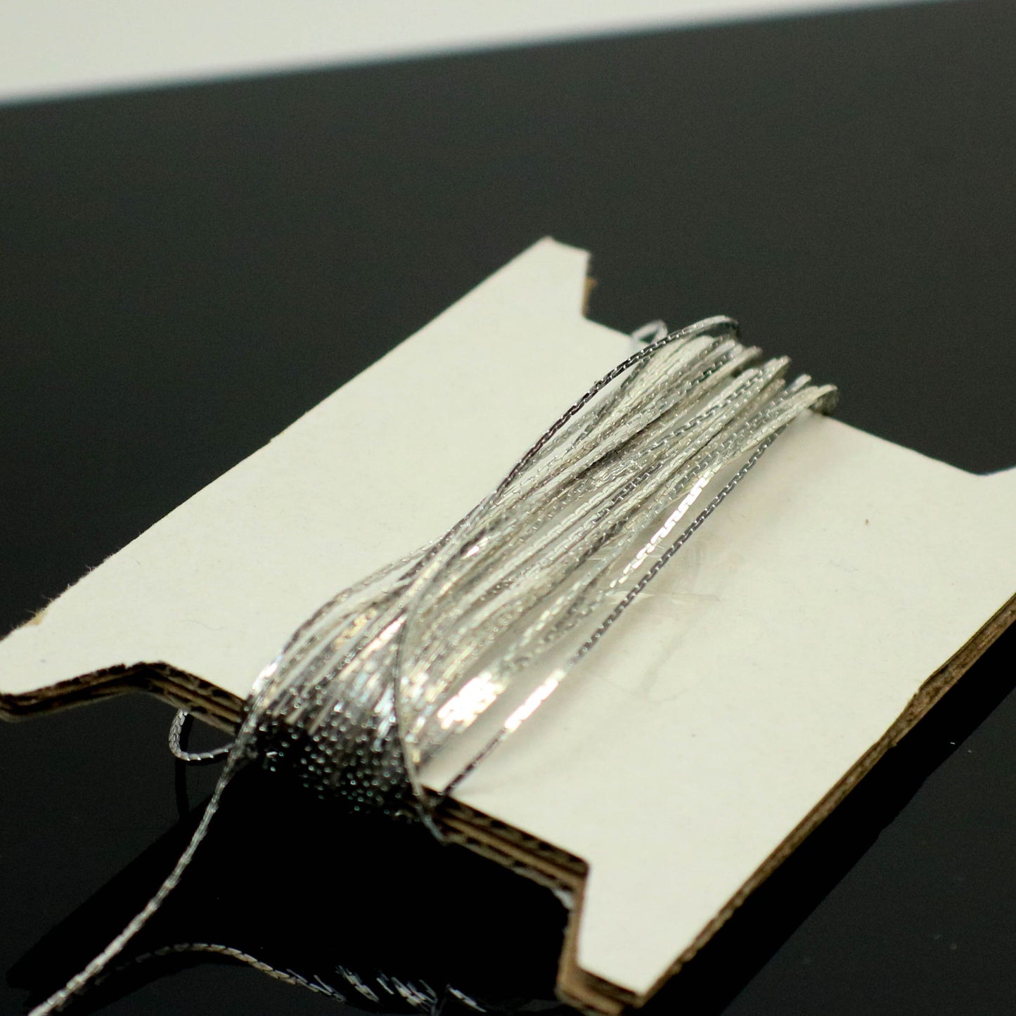 32 feet of Thin Delicate Beading Chain Boston Link Thin Chain - Sterling Silver Plated - 0.79mm Thickness - Necklace Dainty Delicate Chain