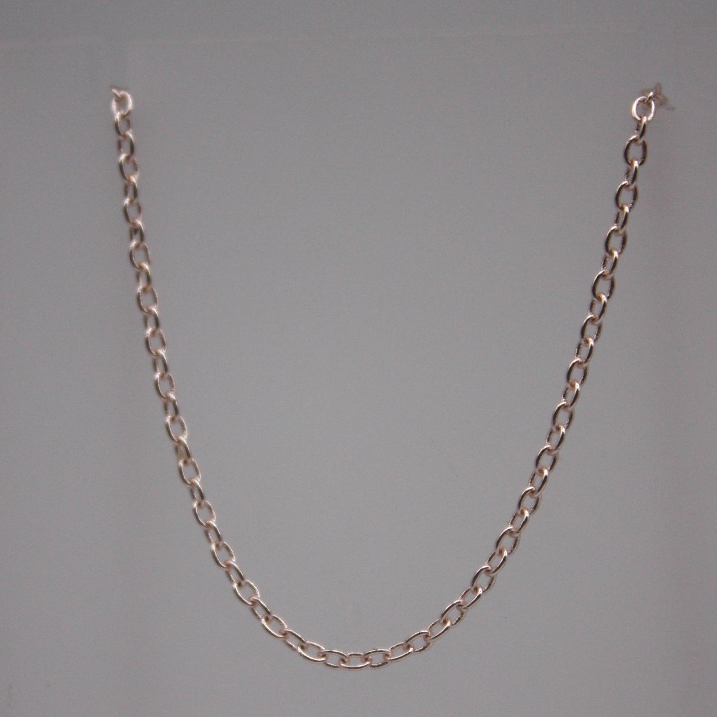 32 feet TARNISH Resistant Free Anti Tarnished Rose Gold Plated Plain Cable Chain - 2.0x1.4mm SOLDER - Soldered Link - AT2014S