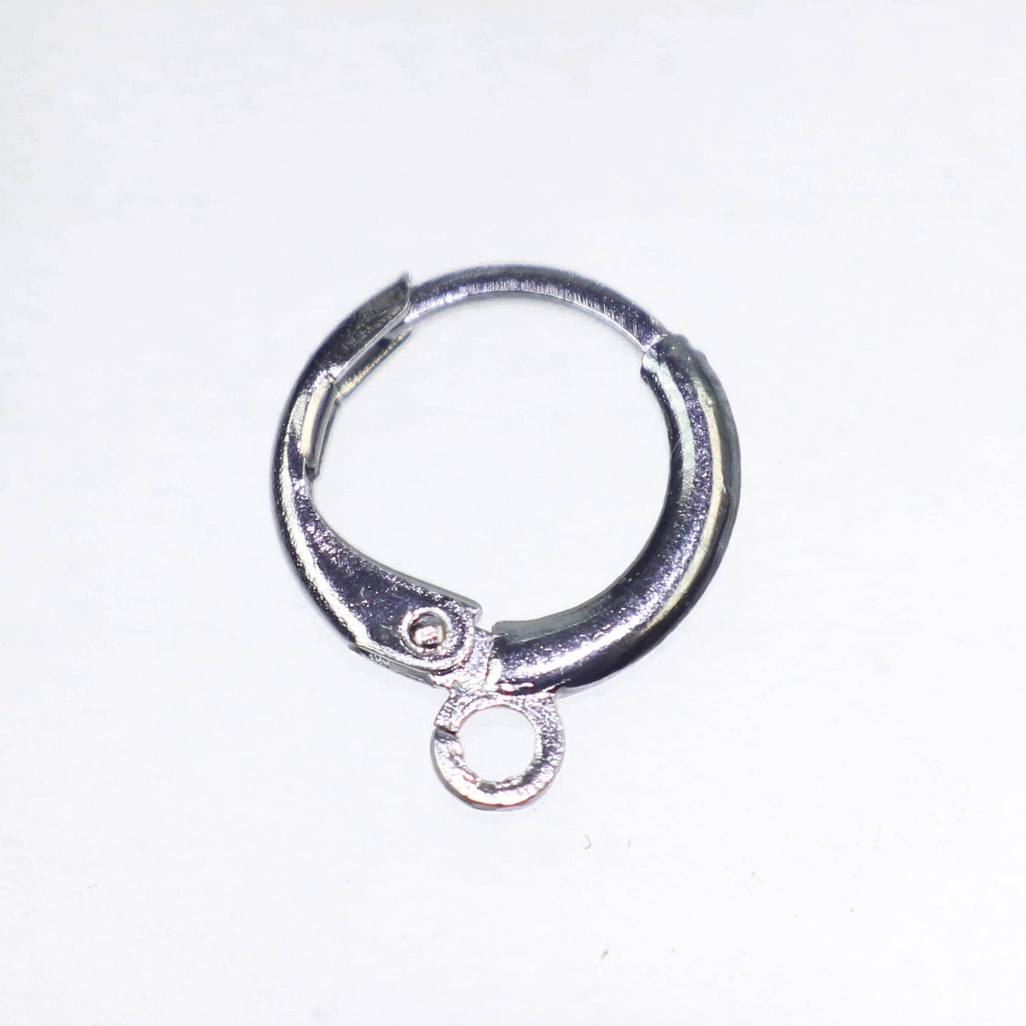 Leverback Earring 30 Pcs - ROUND Bulk Gunmetal - High Quality Sturdy Dedicated Round Earring Ear Wire Hook - 12mm Width - ELR12