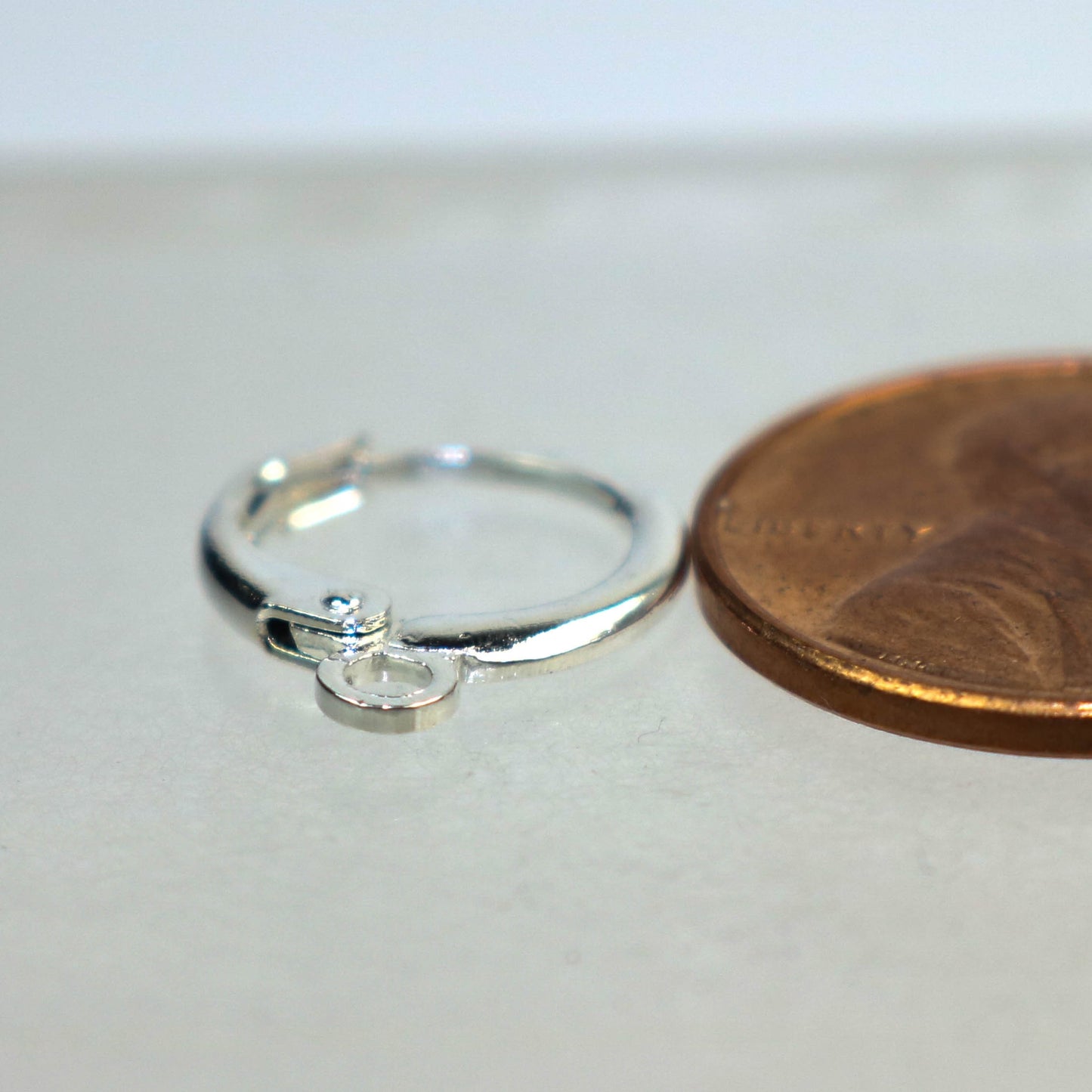 Silver Leverback Earring 30 Pcs - ROUND Bulk Sterling Silver Plated - High Quality Sturdy Dedicated Round Earring - 12mm Width - ELR12