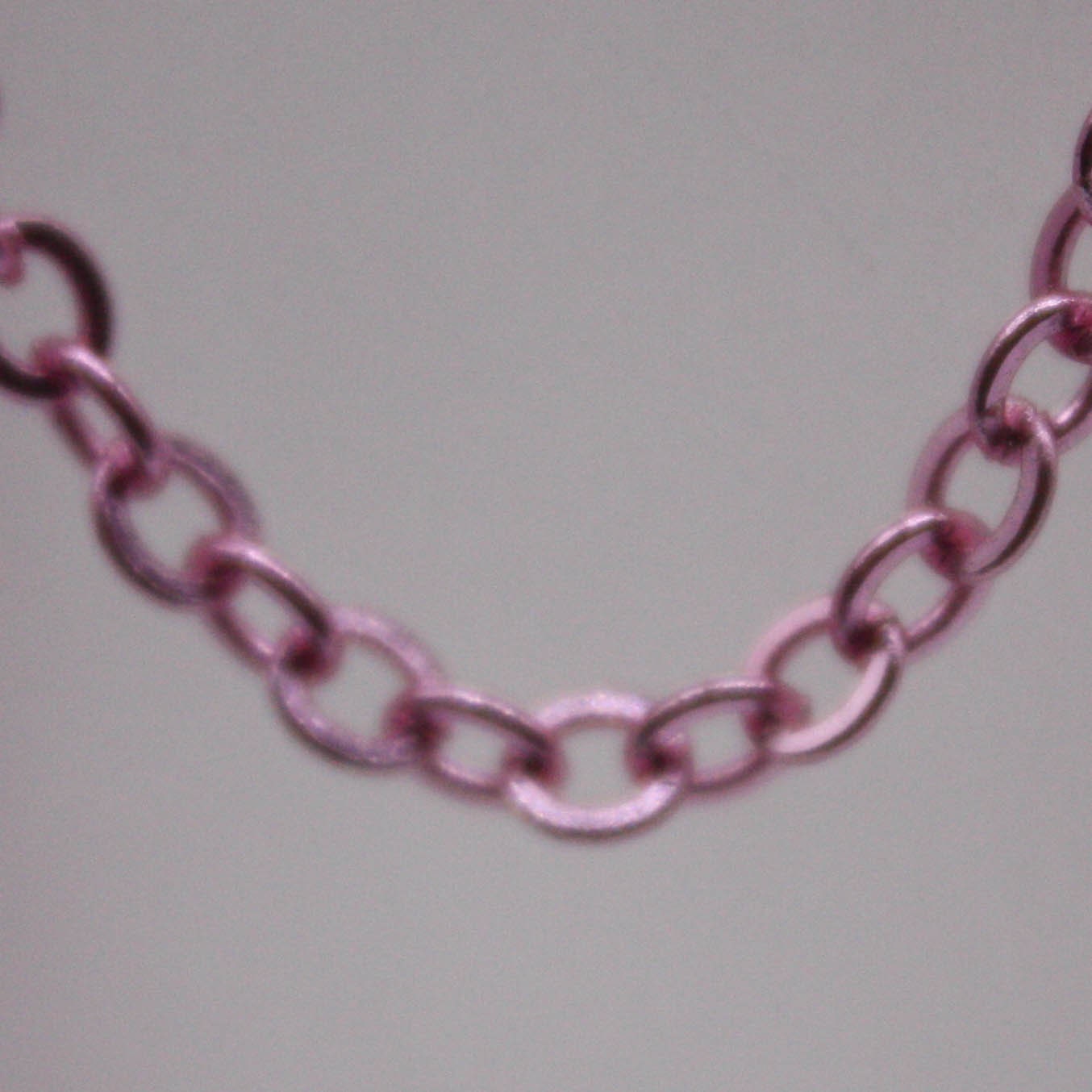 10 Ft Non Tarnish Big Chunky Flat Chain - Pink Copper Plated Flat Cable Chain Sturdy SOLDERED Heavy Chain 4X5mm 22Gauge 22G - AT45F