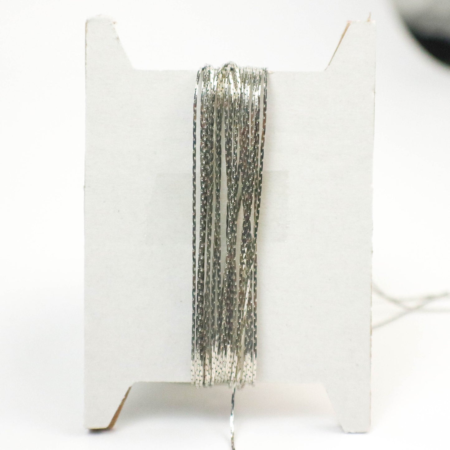 32 feet of Thin Delicate Beading Chain Boston Link Thin Chain - Rhodium Plated - 0.79mm Thickness - Necklace Dainty Delicate Chain