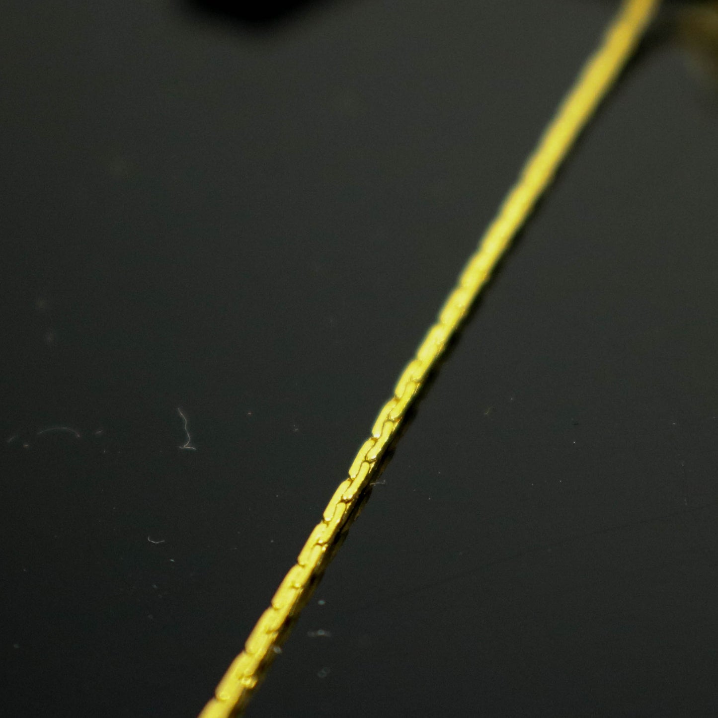 32 feet of Thin Delicate Beading Chain Boston Link Thin Chain - Gold Plated - 0.79mm Thickness - Necklace Dainty Delicate Chain