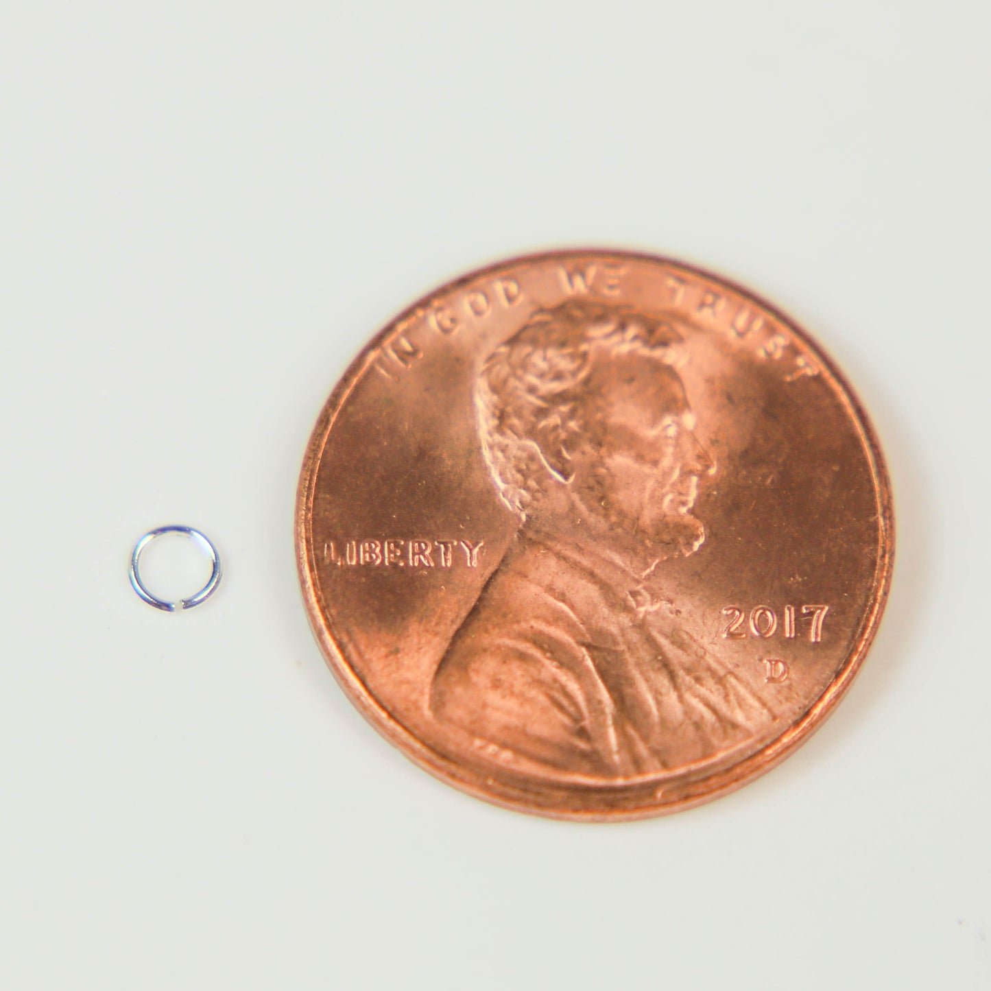 925 Pure Solid Sterling Silver Open Jump Ring - 3mm 26 Gauge 26G 0.4mm Thickness