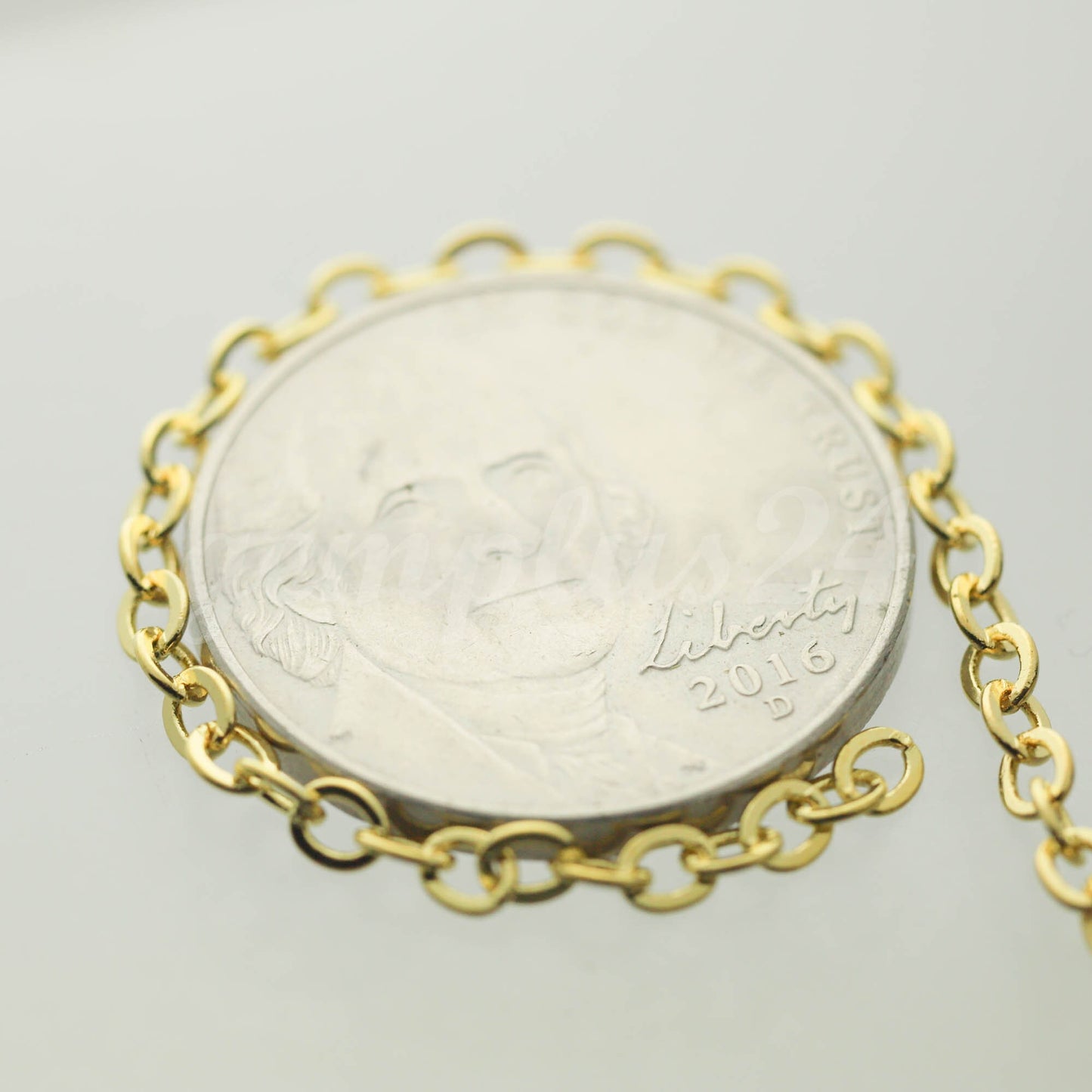 300 feet of Gold Plated Flat Cable Chain 3x3mm Solder Gold Cable Chain - - 33F