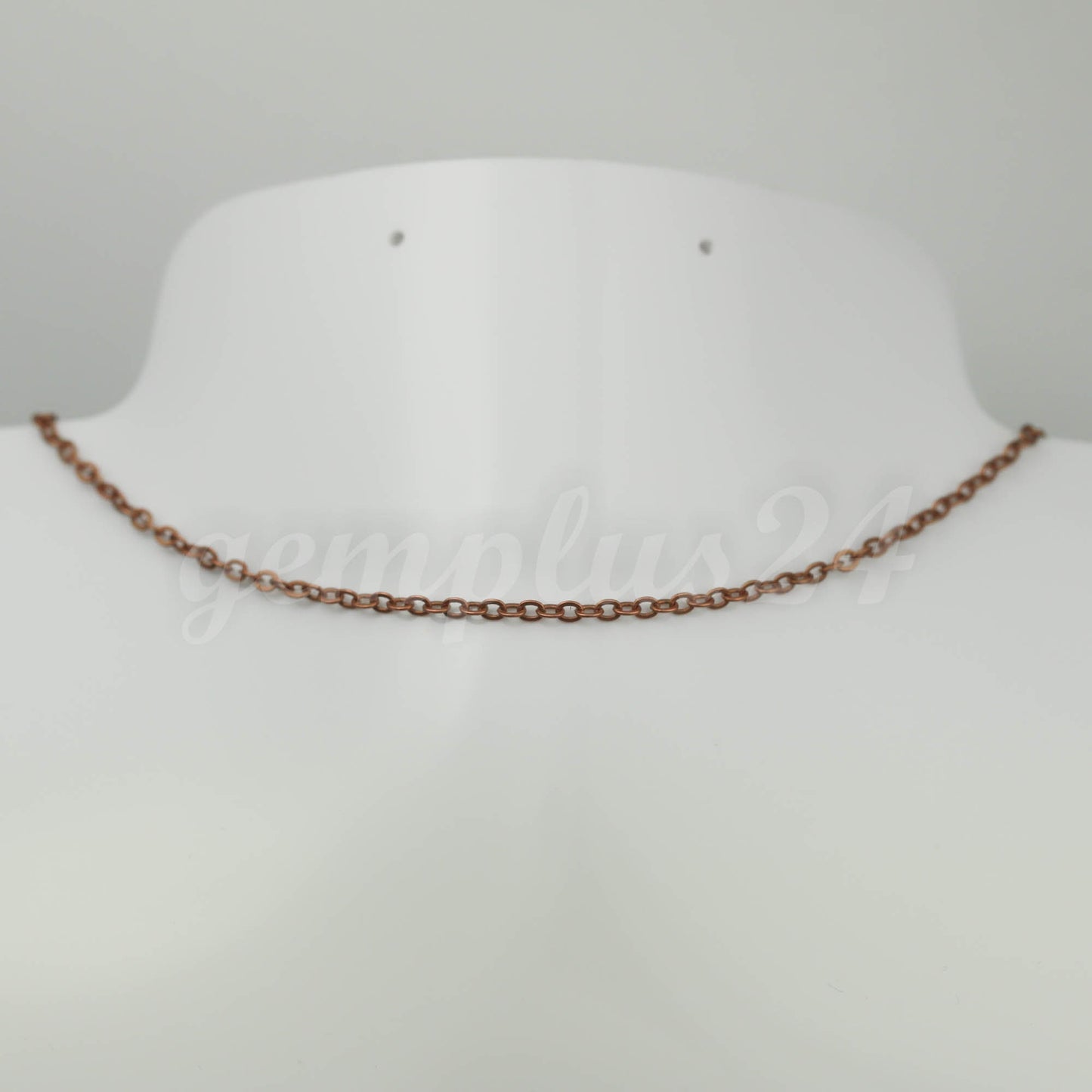 10 feet of Antique Copper Flat Cable Chain 3x3mm Solder Cable Chain - - 33F
