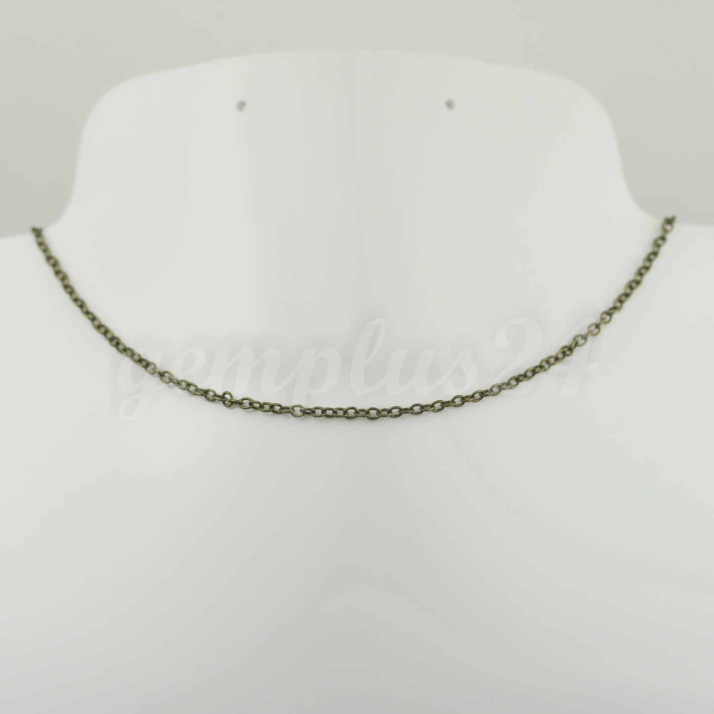 100 ft of Antiqued Brass Round Soldered Chain Dainty Delicate Cable Chain - 2x2.5mm SOLDERED link - Necklace - 225S